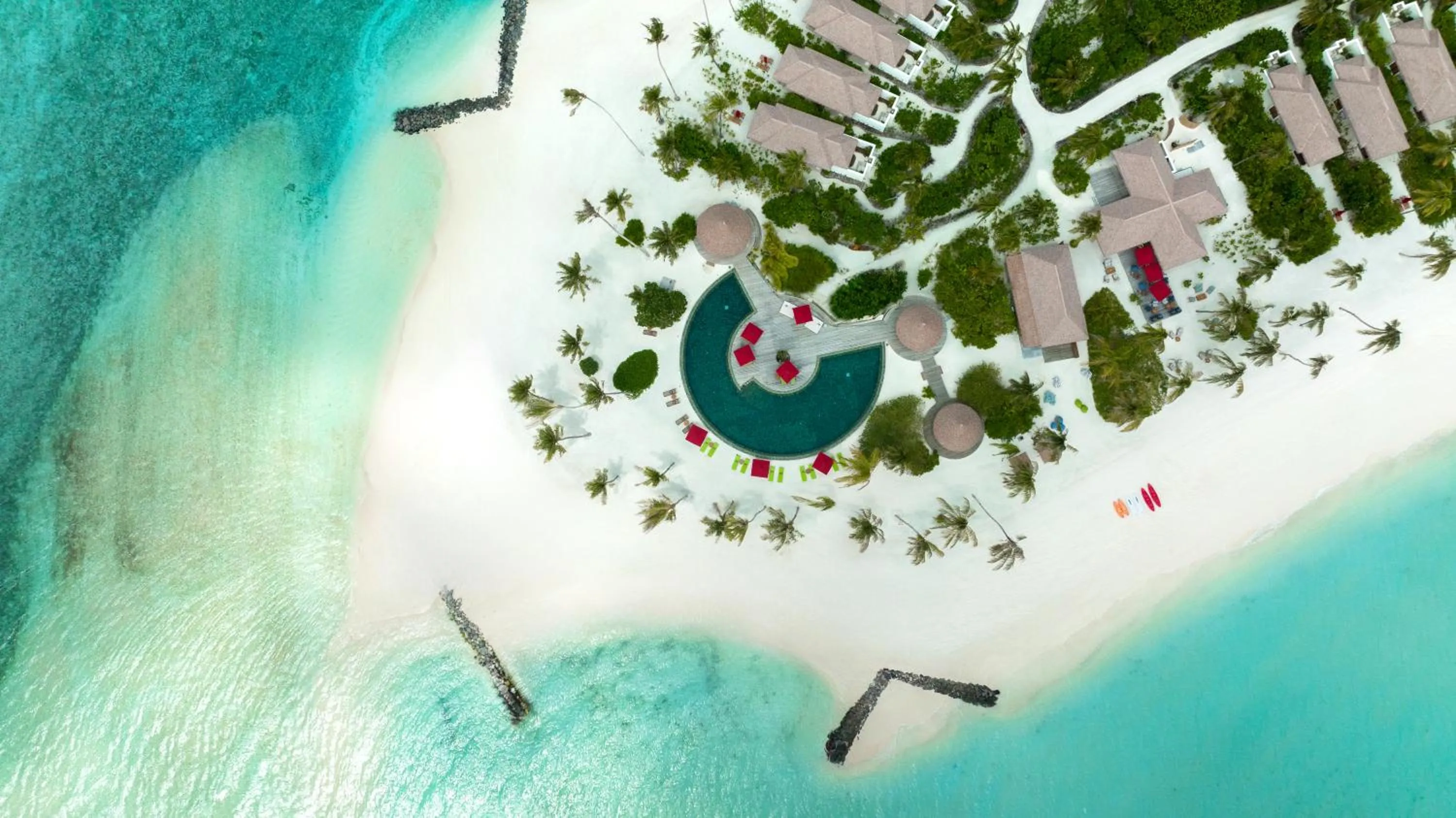 Swimming pool in Barceló Whale Lagoon Maldives