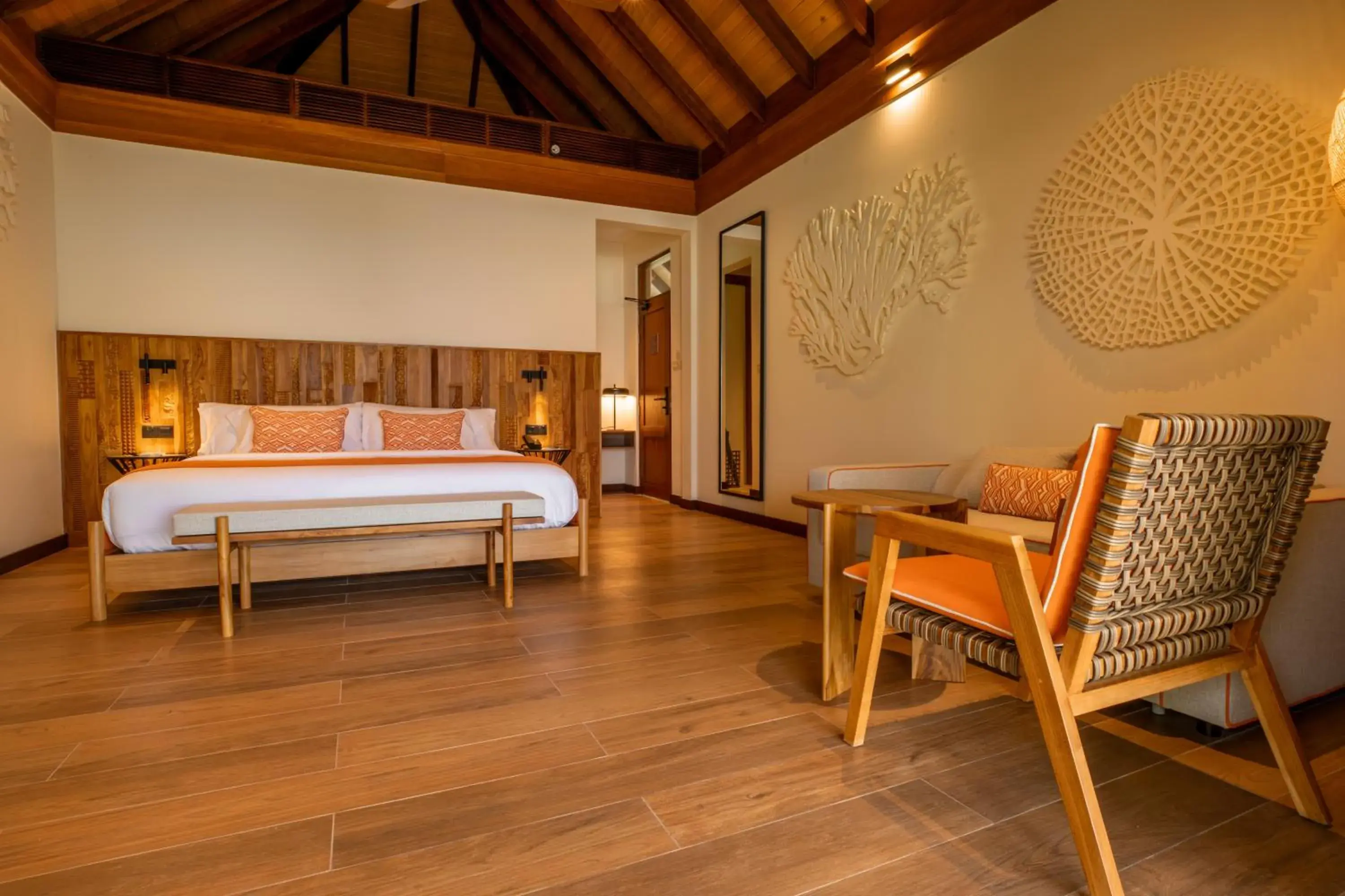 Bed in Barceló Whale Lagoon Maldives Bed in Barceló Whale Lagoon Maldives