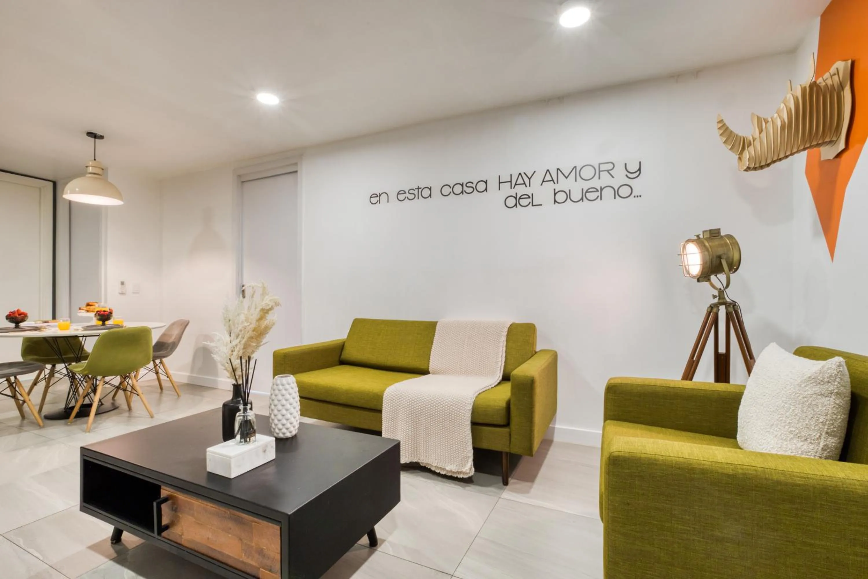 Living room in Comfort Suites Tijuana