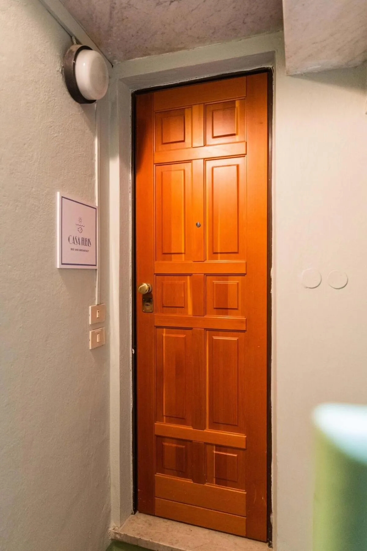 Facade/entrance in Casa Fubis