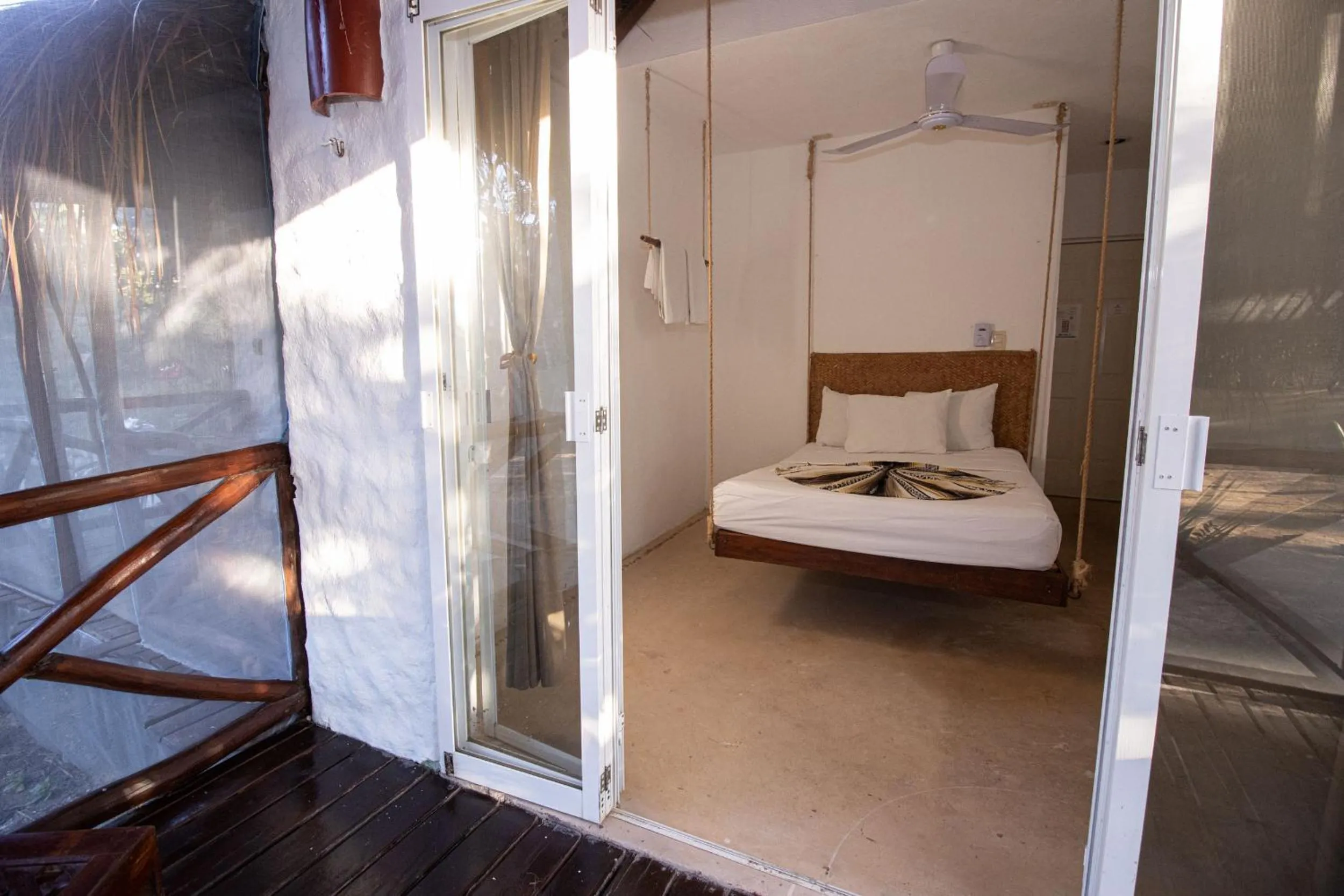 Bedroom, Bed in Hotel Ak'Na Holbox