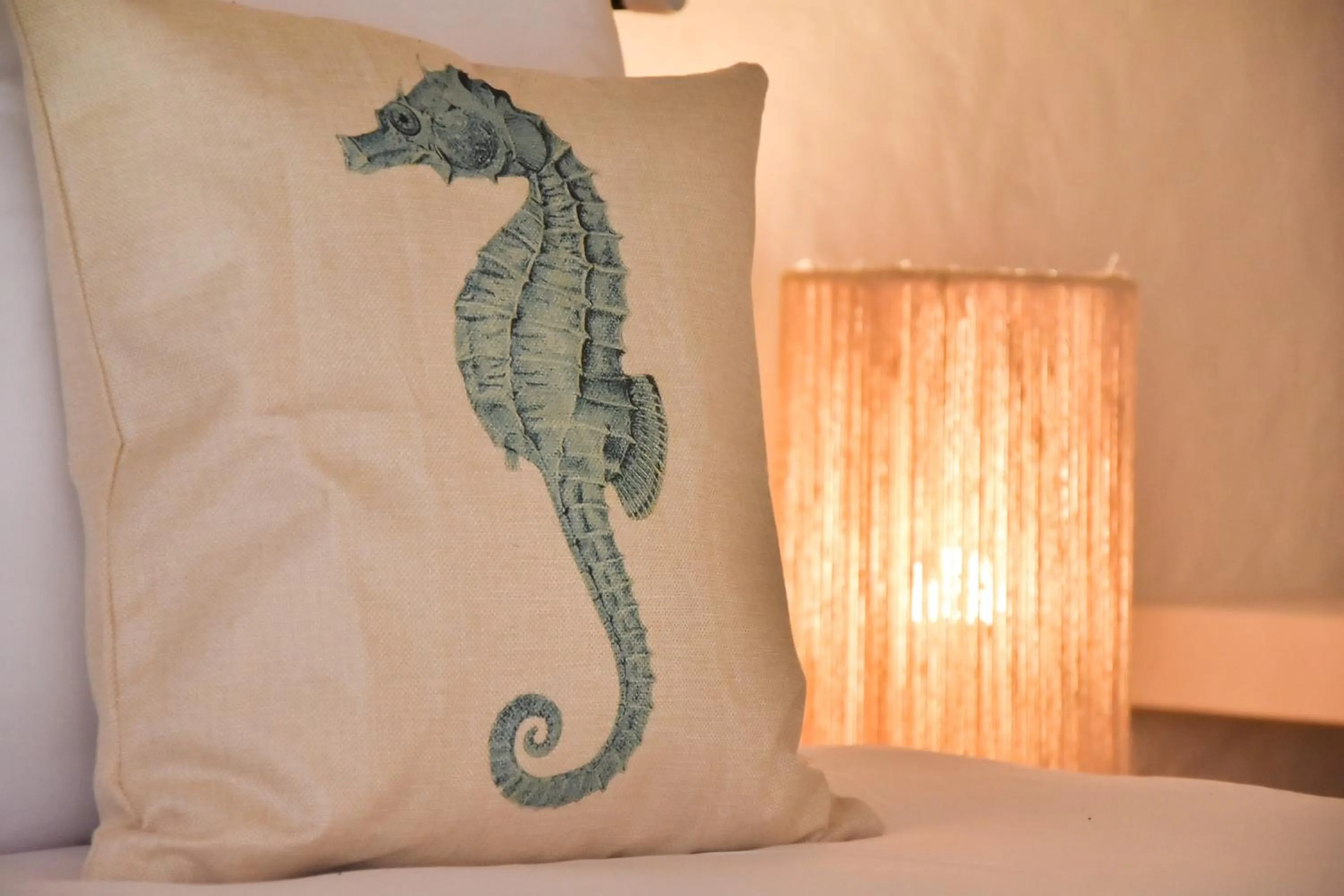 Decorative detail, Bed in Hotel Ak'Na Holbox