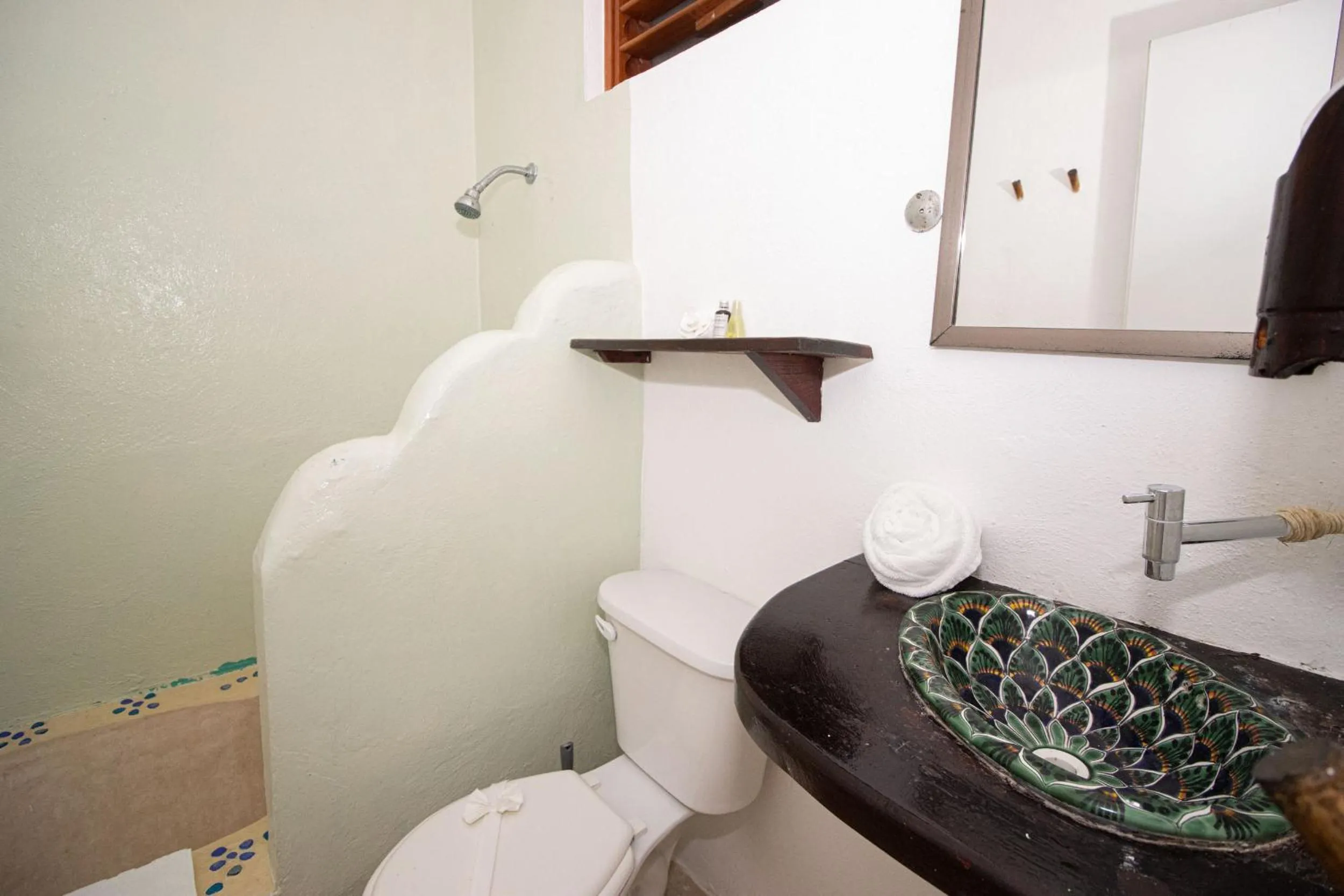 Bathroom in Hotel Ak'Na Holbox