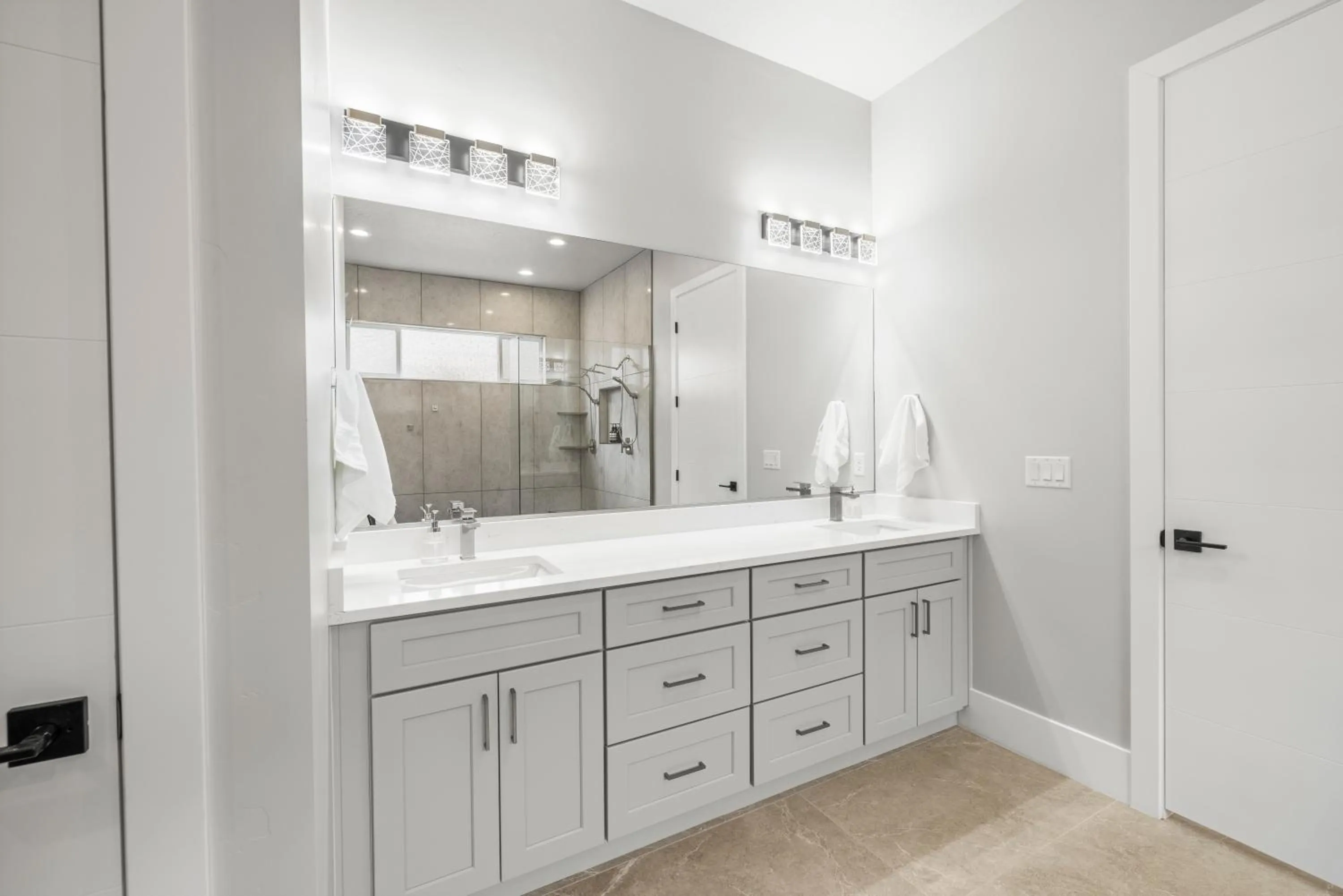 Bathroom in Modern Desert Oasis Lux Home w Pool and Spa