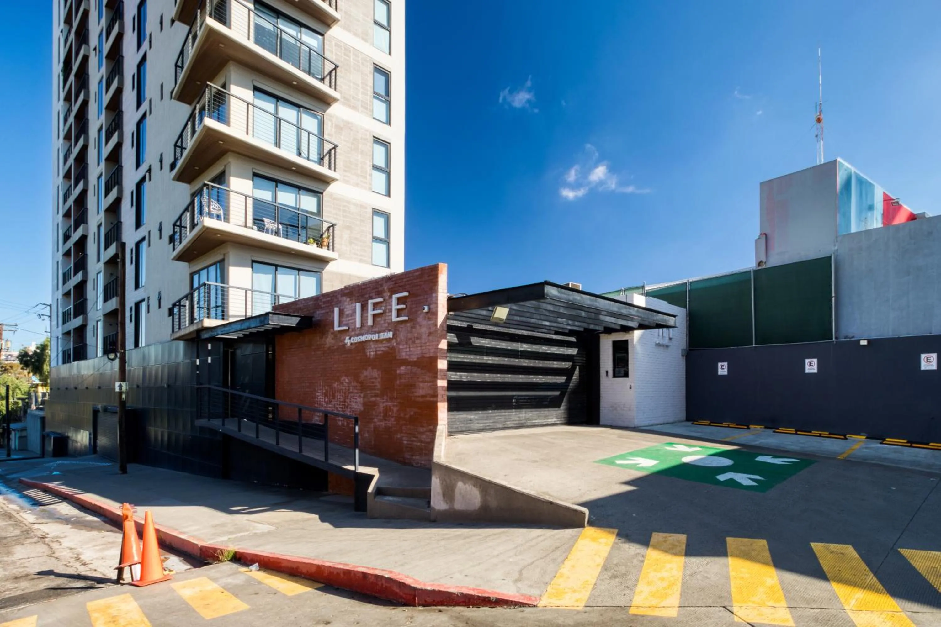 Facade/entrance in ULIV Life Tijuana