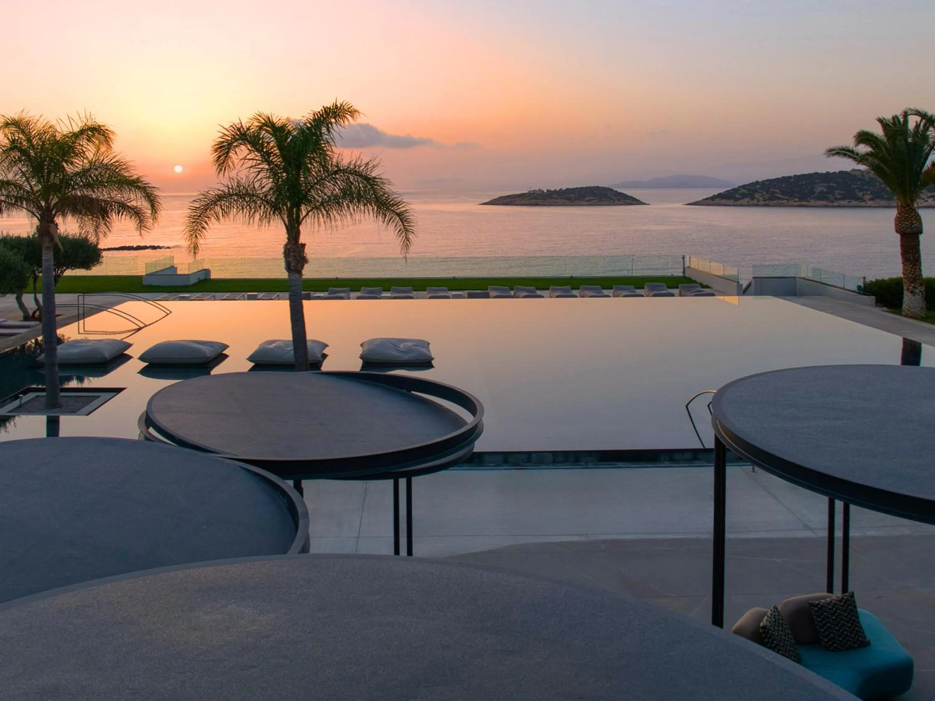 Pool view in Minos Palace Resort - Adults Only