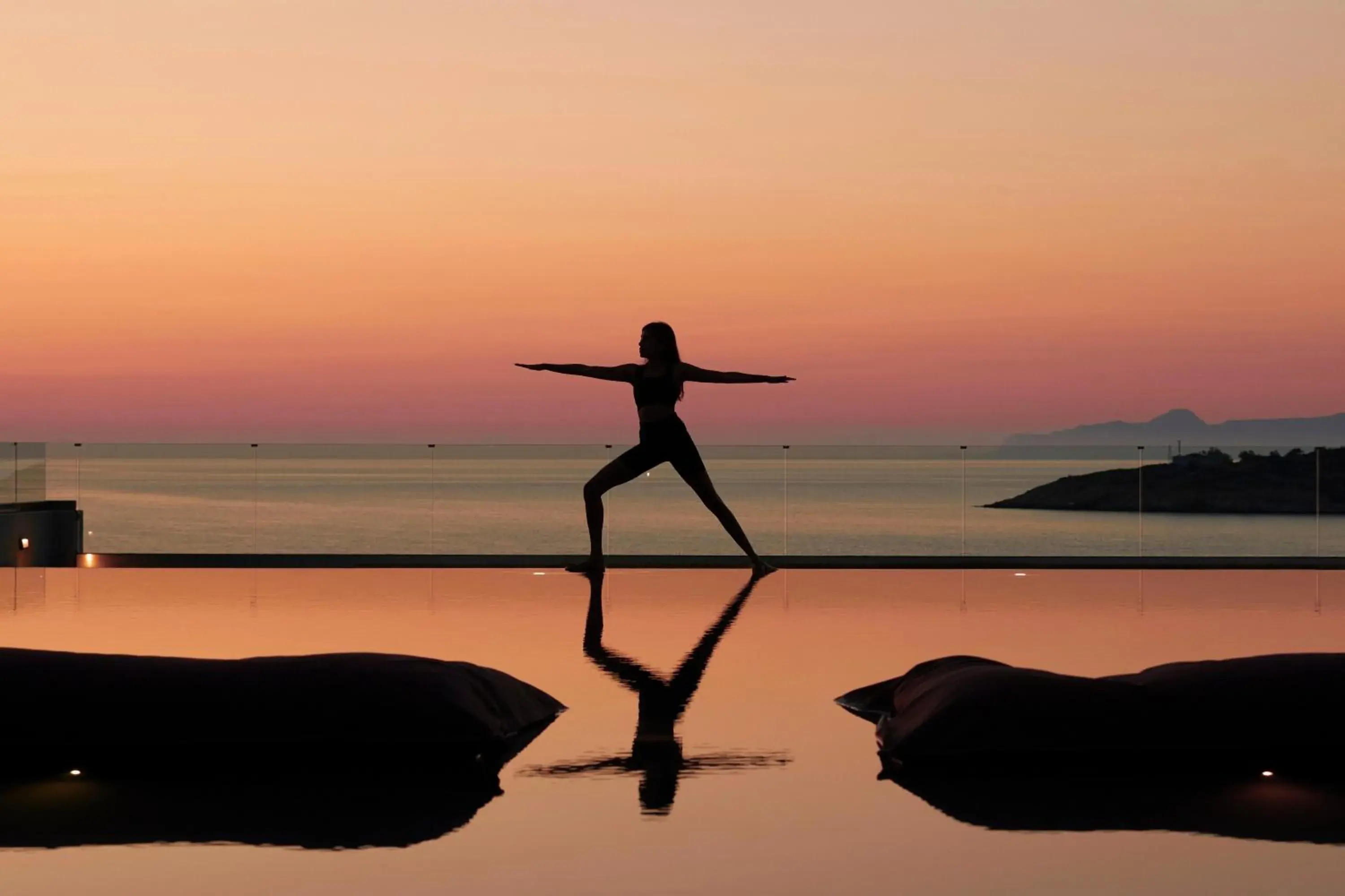 Swimming pool in Minos Palace Resort - Adults Only Swimming pool in Minos Palace Resort - Adults Only