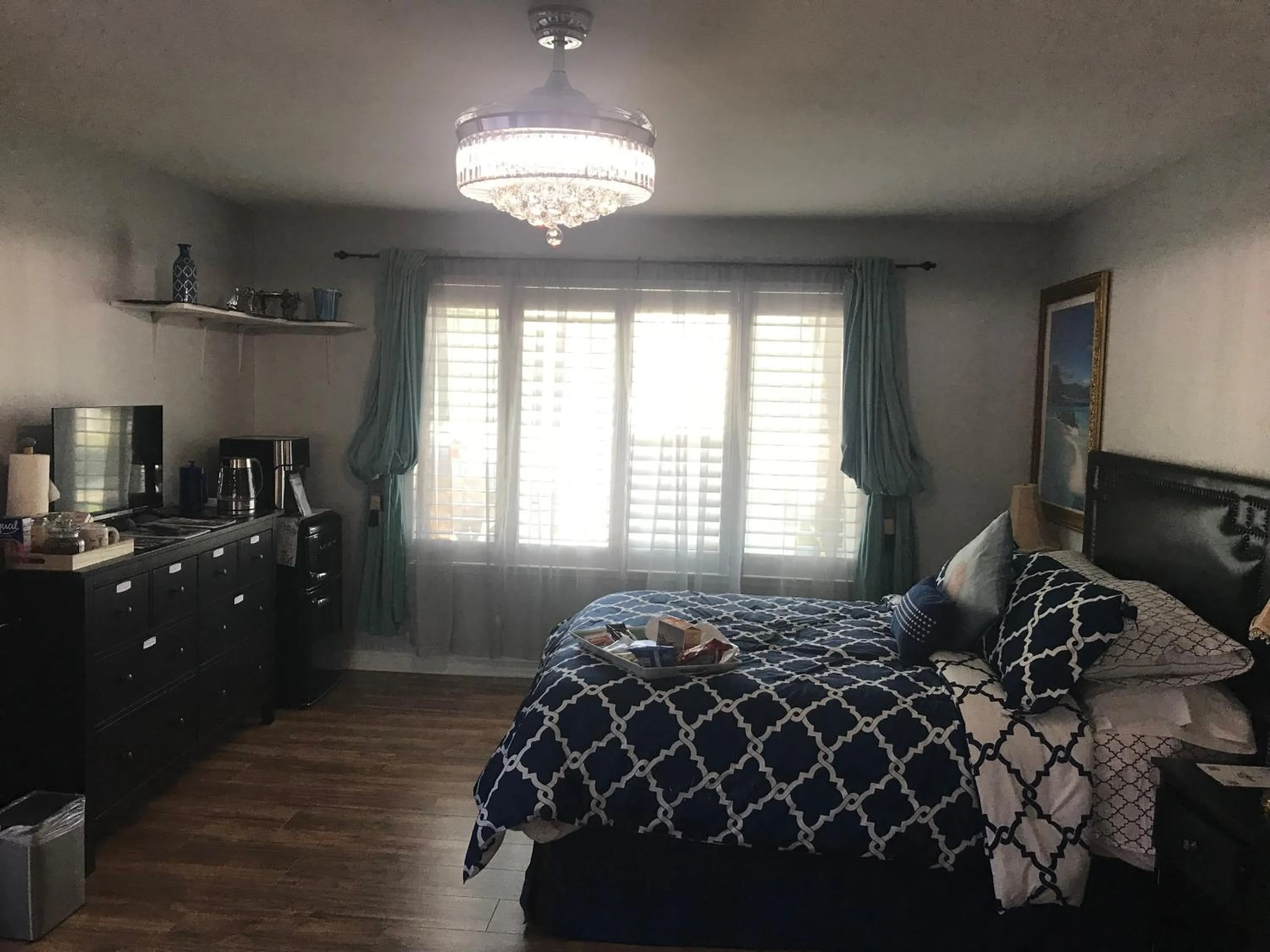 Bedroom, Bed in Romantic Coastal Private Room