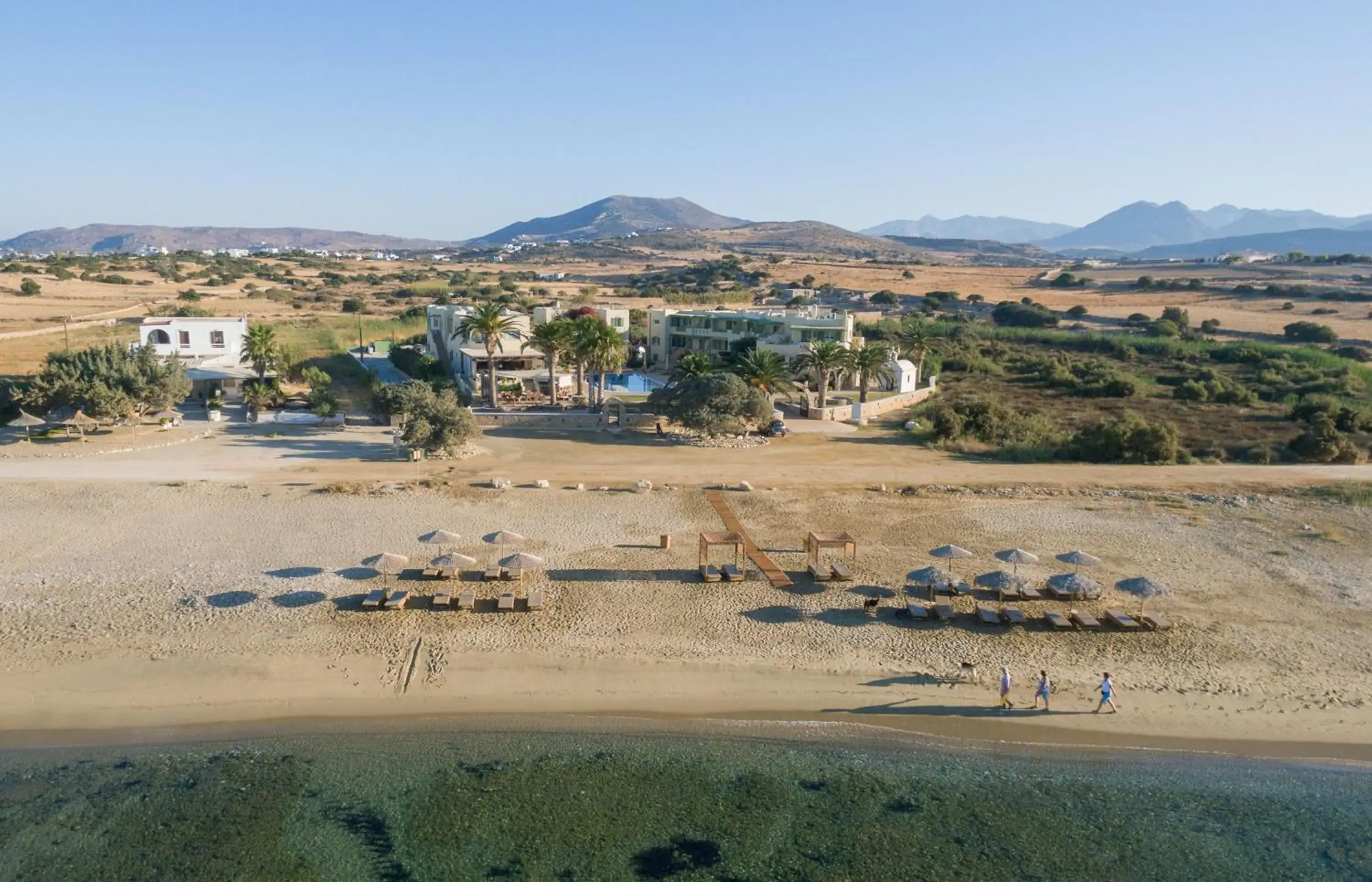 Bird's eye view in Finikas Hotel Bird's eye view in Finikas Hotel