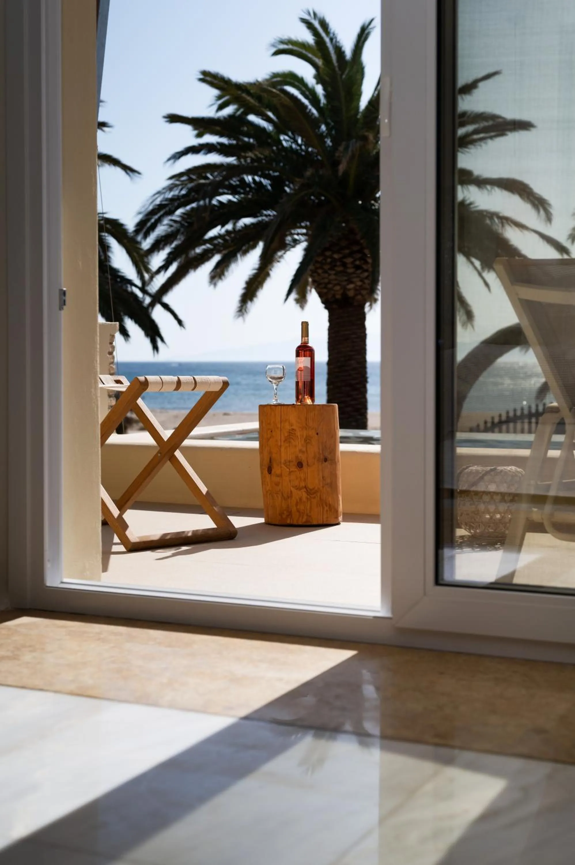 Balcony/Terrace in Finikas Hotel