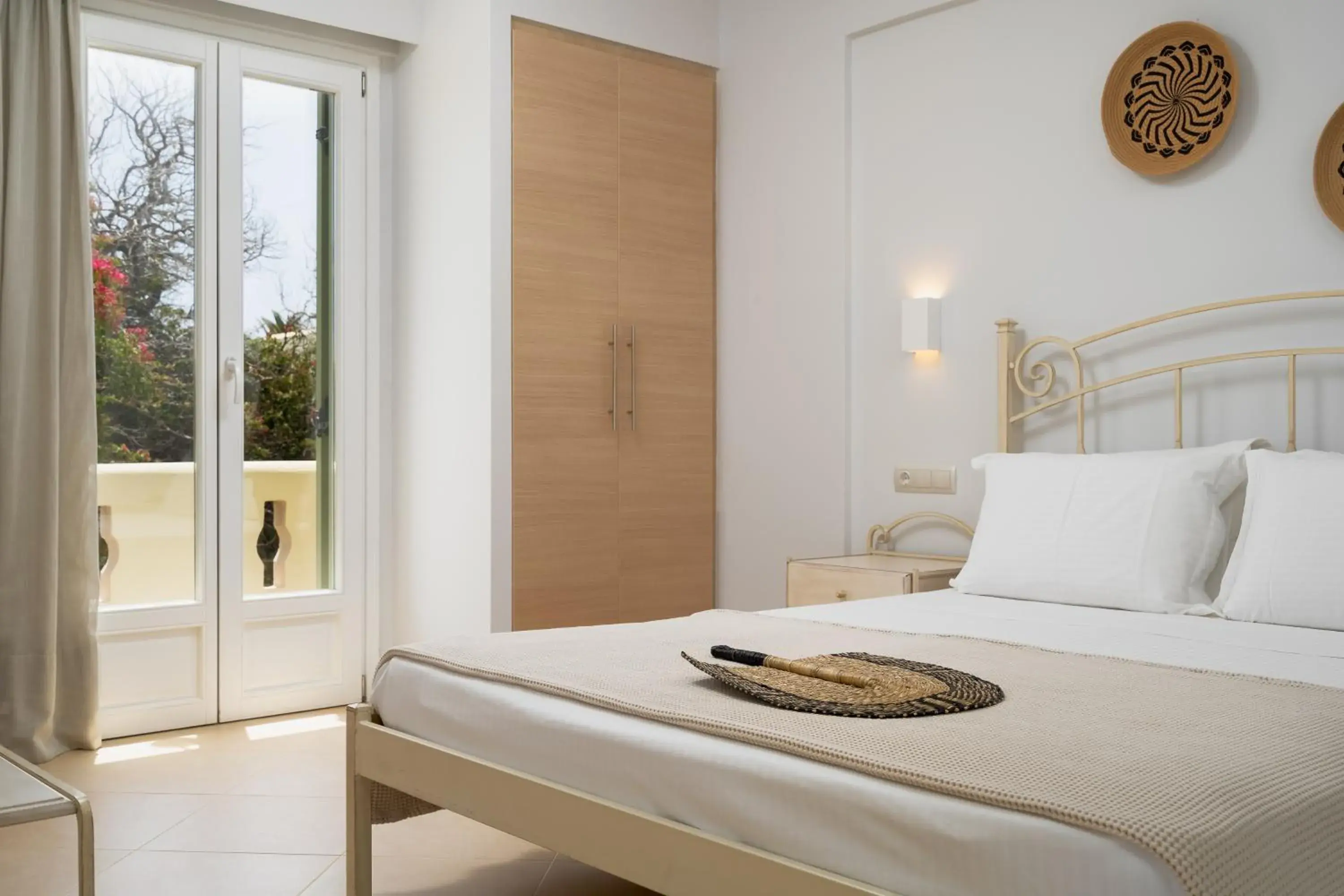 Bed in Finikas Hotel Bed in Finikas Hotel