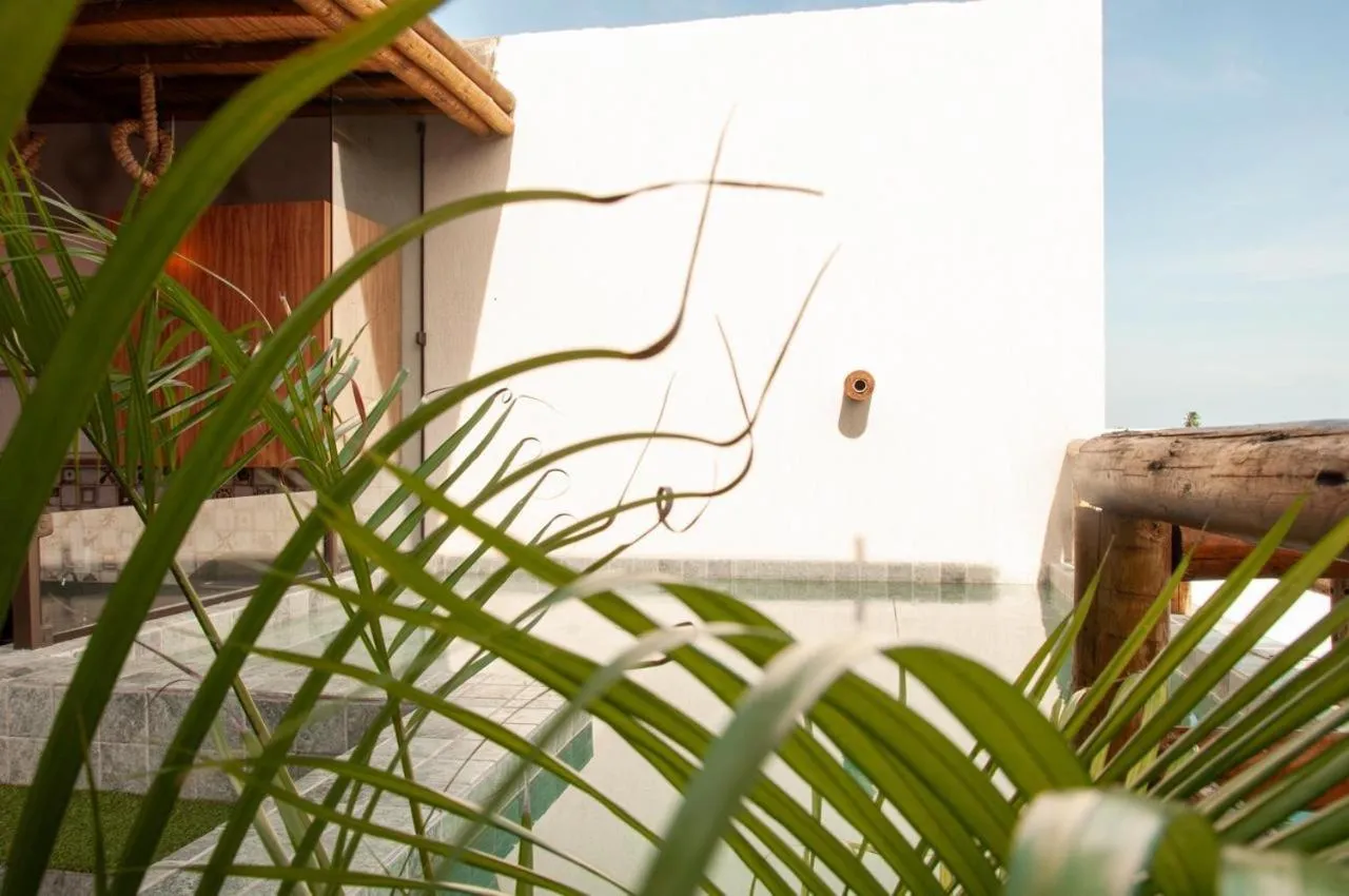 Garden view in Temporada Areia e Mar Triplex com piscina privativa e área gourmet a 250m da Praia do Patacho