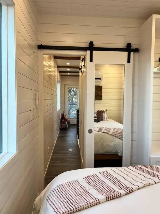 Bed in NEW The Flagship 2 Story Container Home