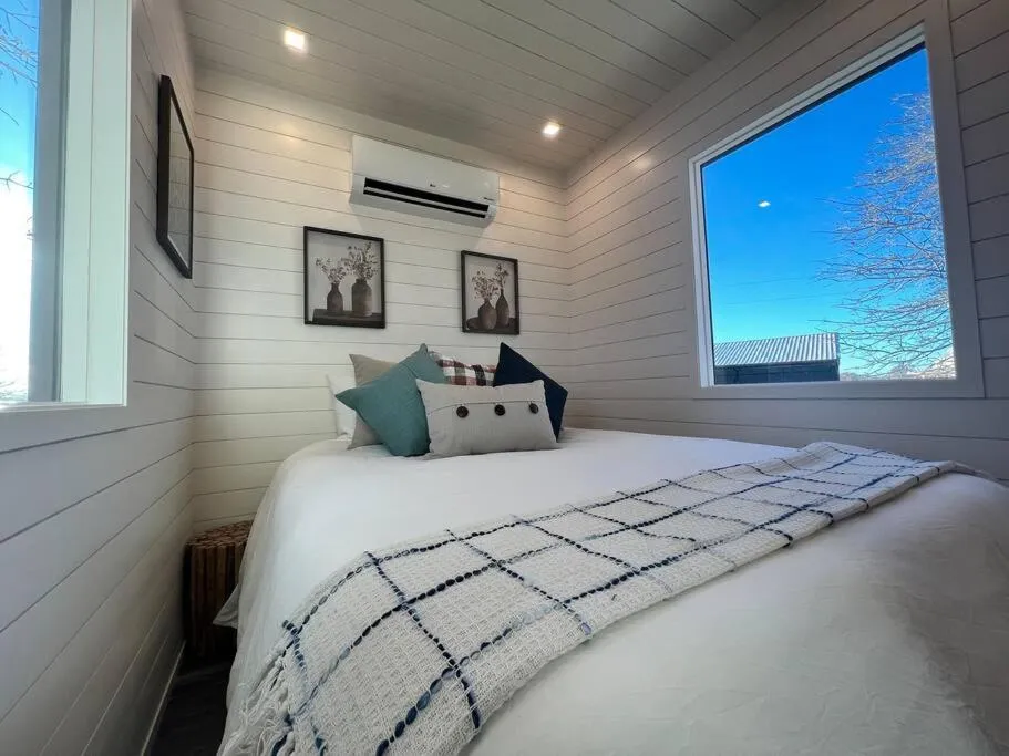 Bed in NEW The Flagship 2 Story Container Home