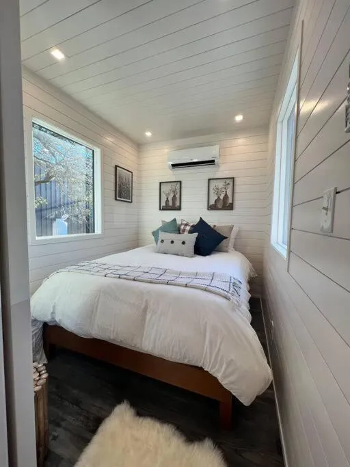 Bed in NEW The Flagship 2 Story Container Home