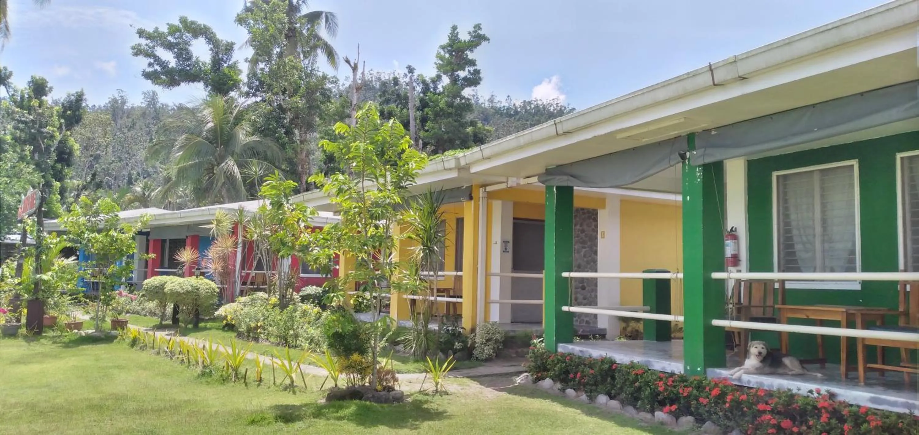 Garden view in Summer Homes Beach Front Resort and Cottages Port Barton