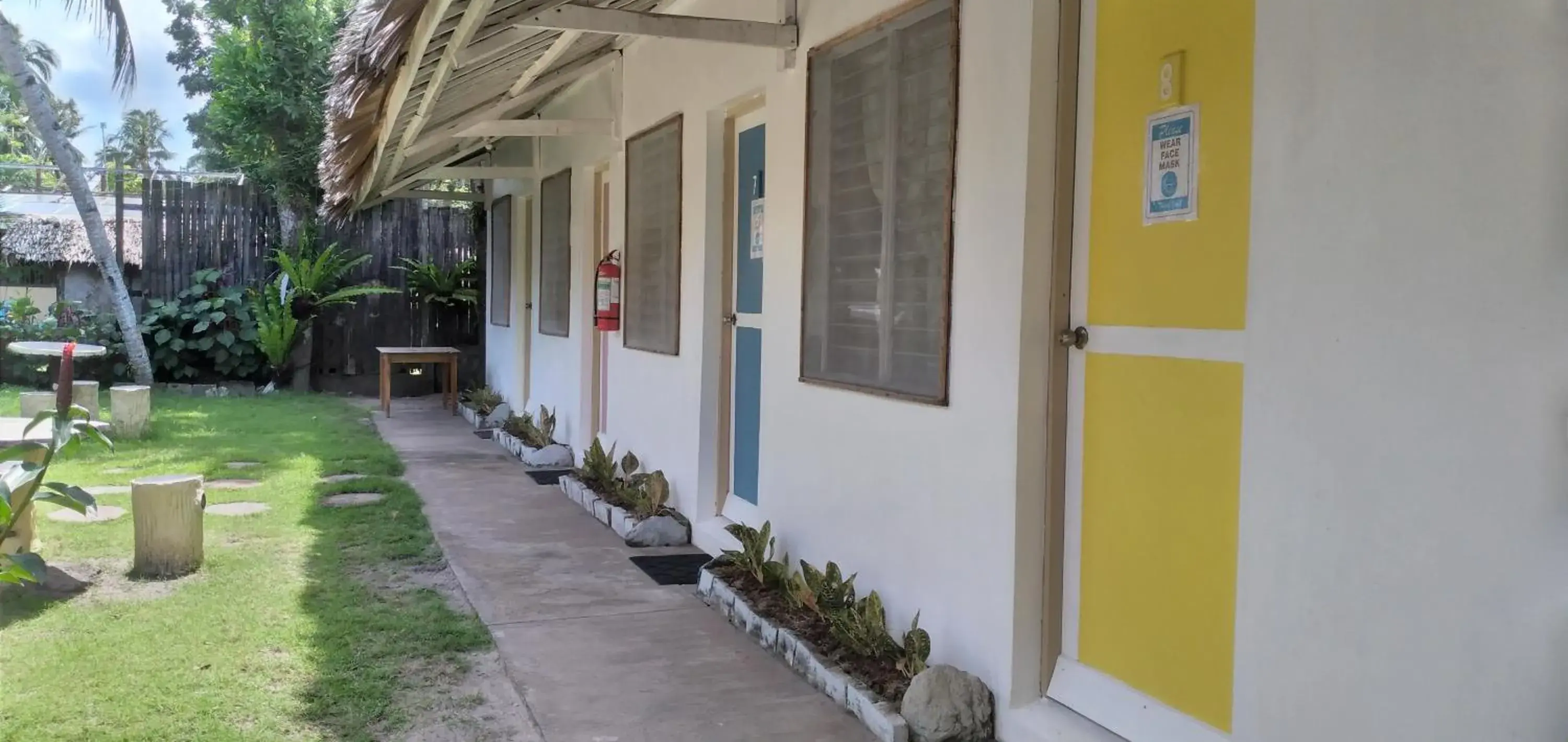 Property building in Summer Homes Beach Front Resort and Cottages Port Barton Property building in Summer Homes Beach Front Resort and Cottages Port Barton