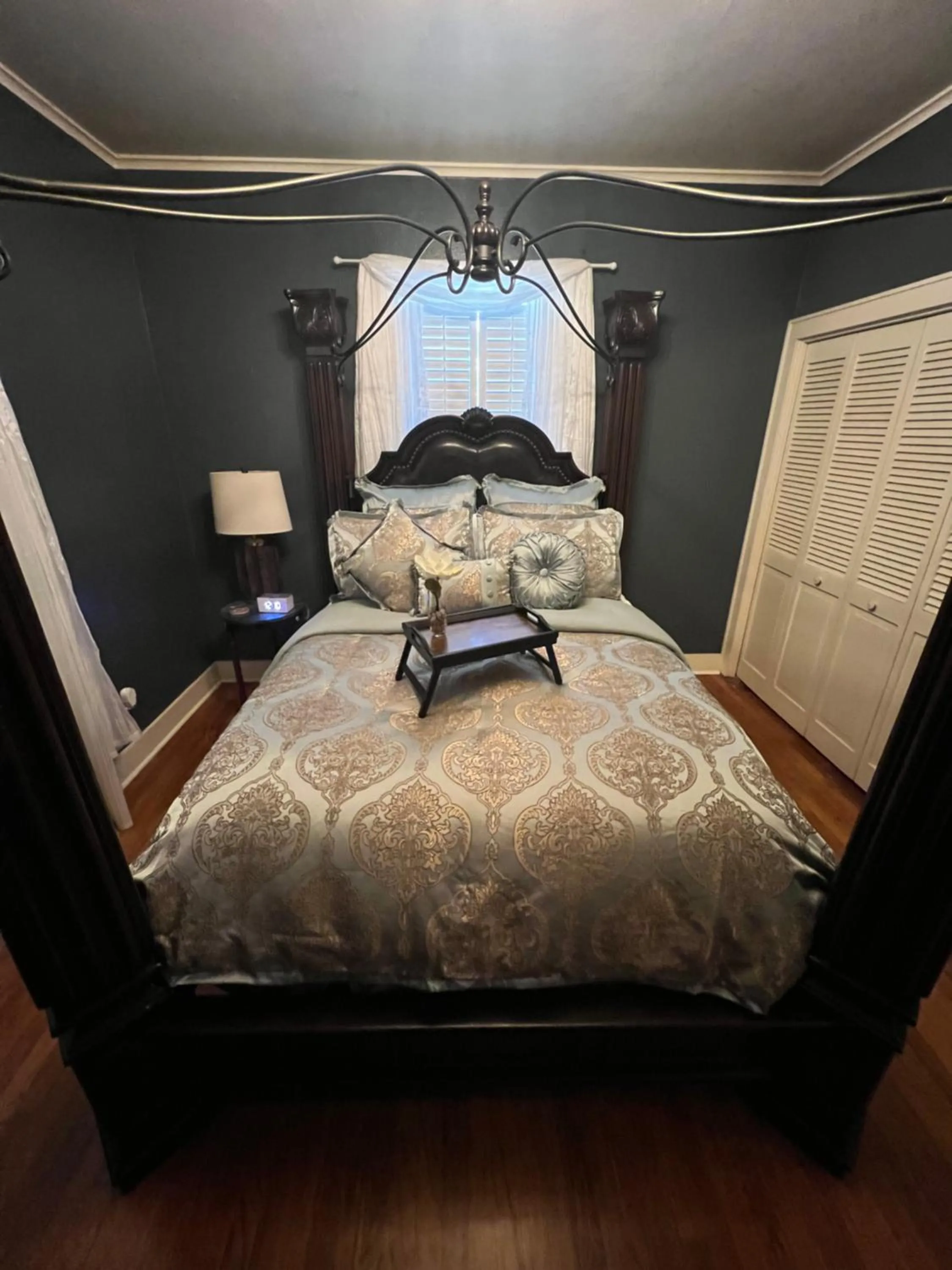 Bed in Opus House Historic Natchitoches
