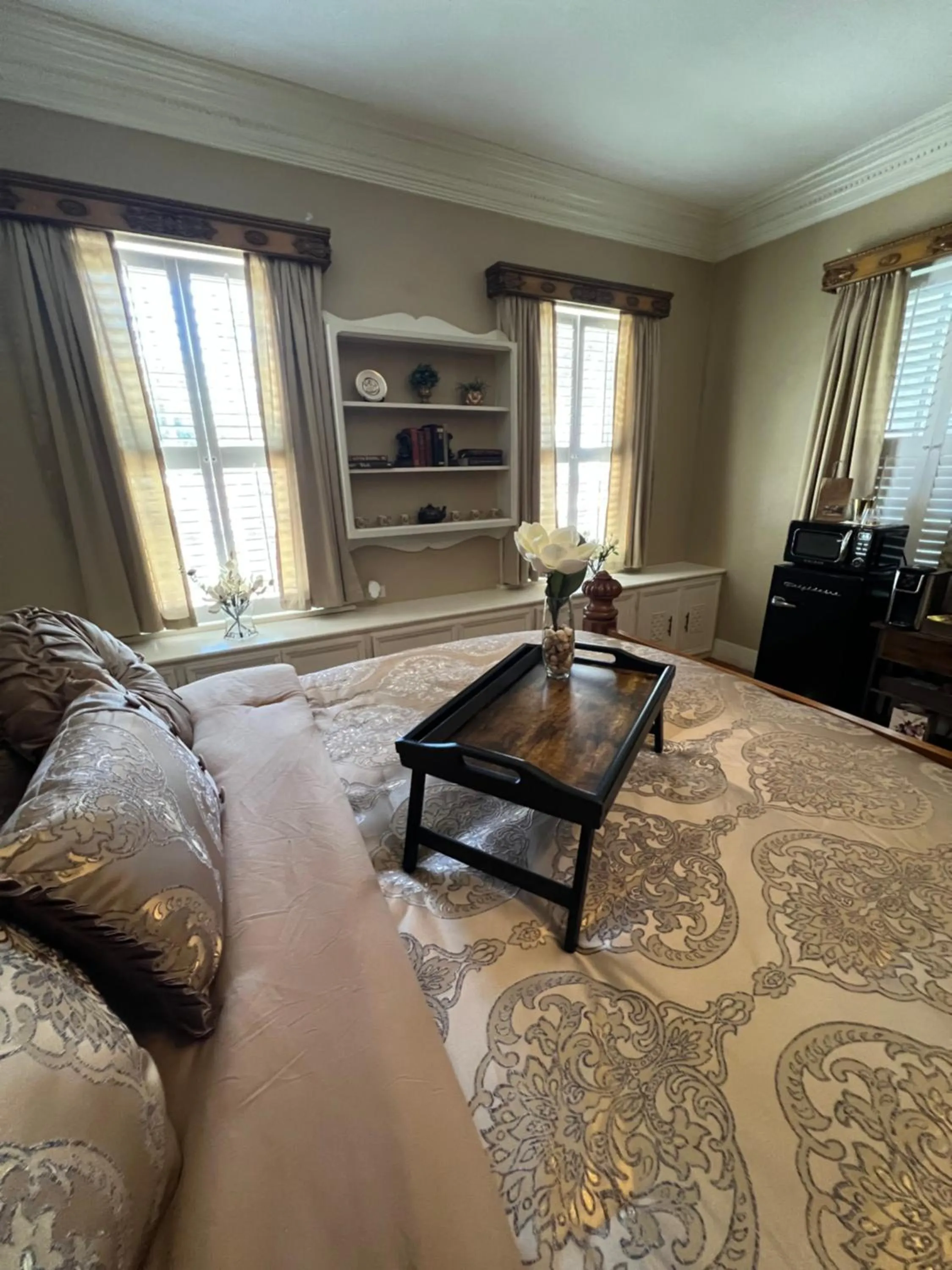 Bed in Opus House Historic Natchitoches