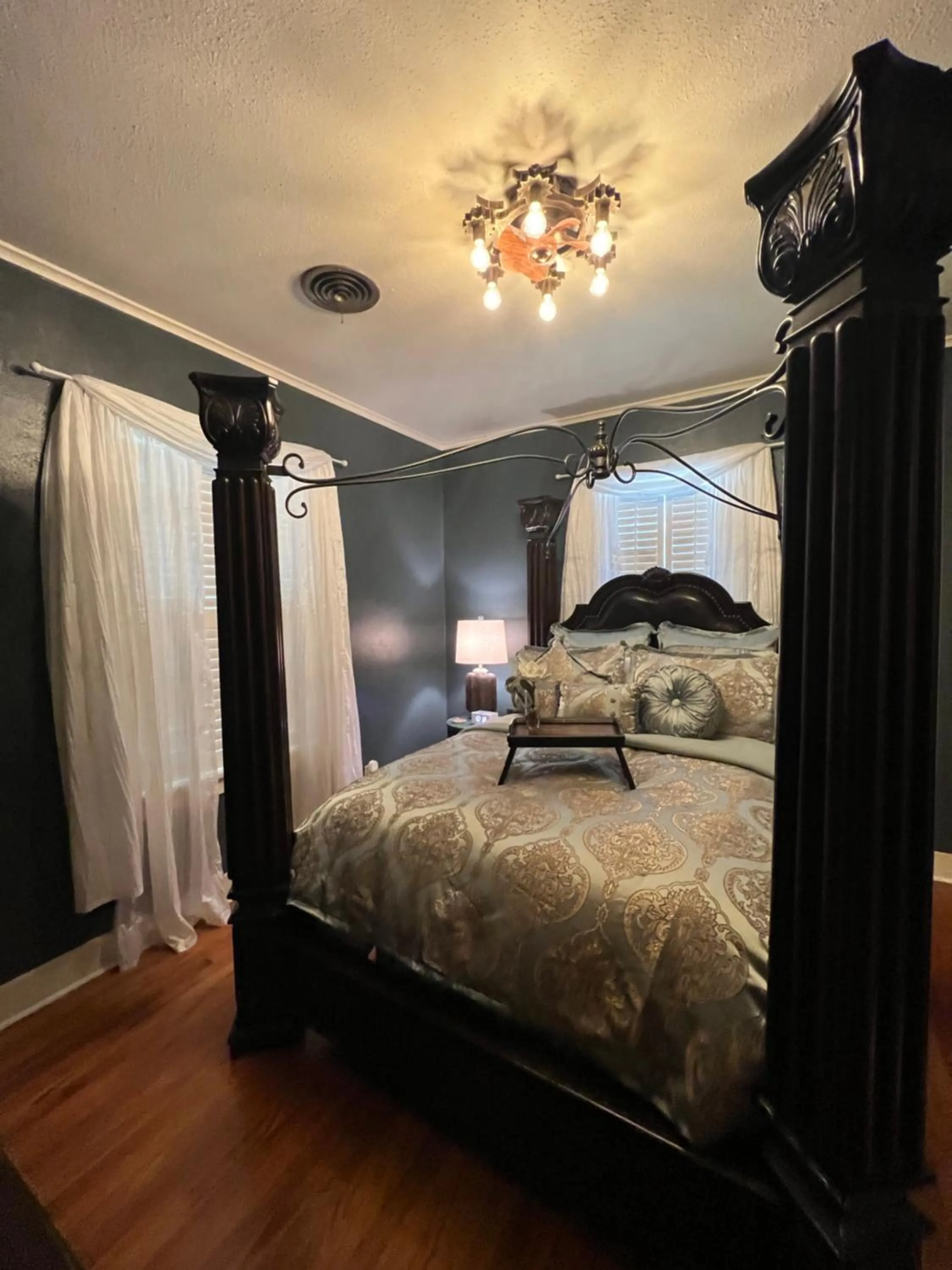 Bedroom, Bed in Opus House Historic Natchitoches