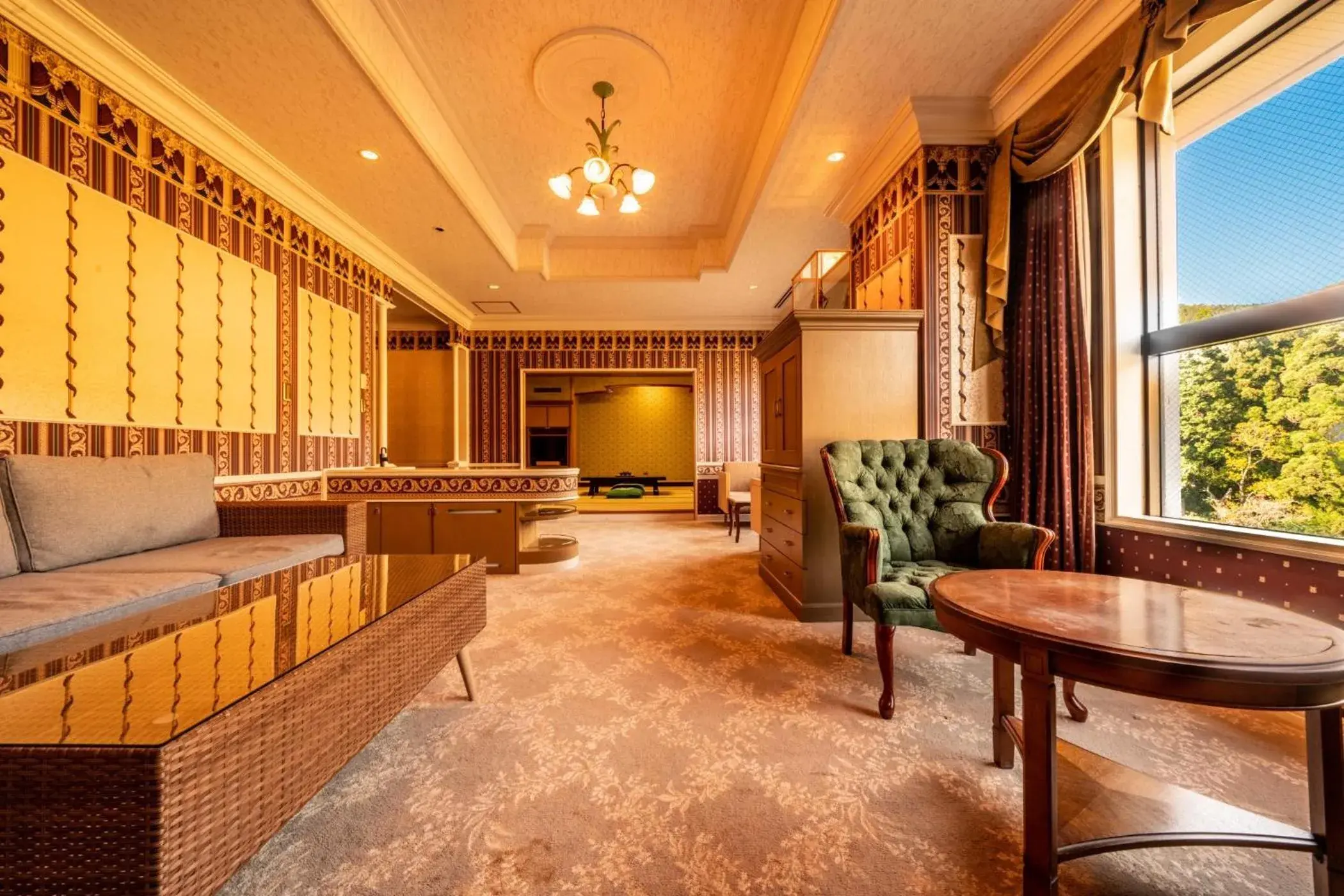 JuniorSuite Japanese-Style-Room(City View) - Indoor Bath - Non-Smoking in Ooedo Onsen Monogatari Unzen Toyokan JuniorSuite Japanese-Style-Room(City View) - Indoor Bath - Non-Smoking in Ooedo Onsen Monogatari Unzen Toyokan