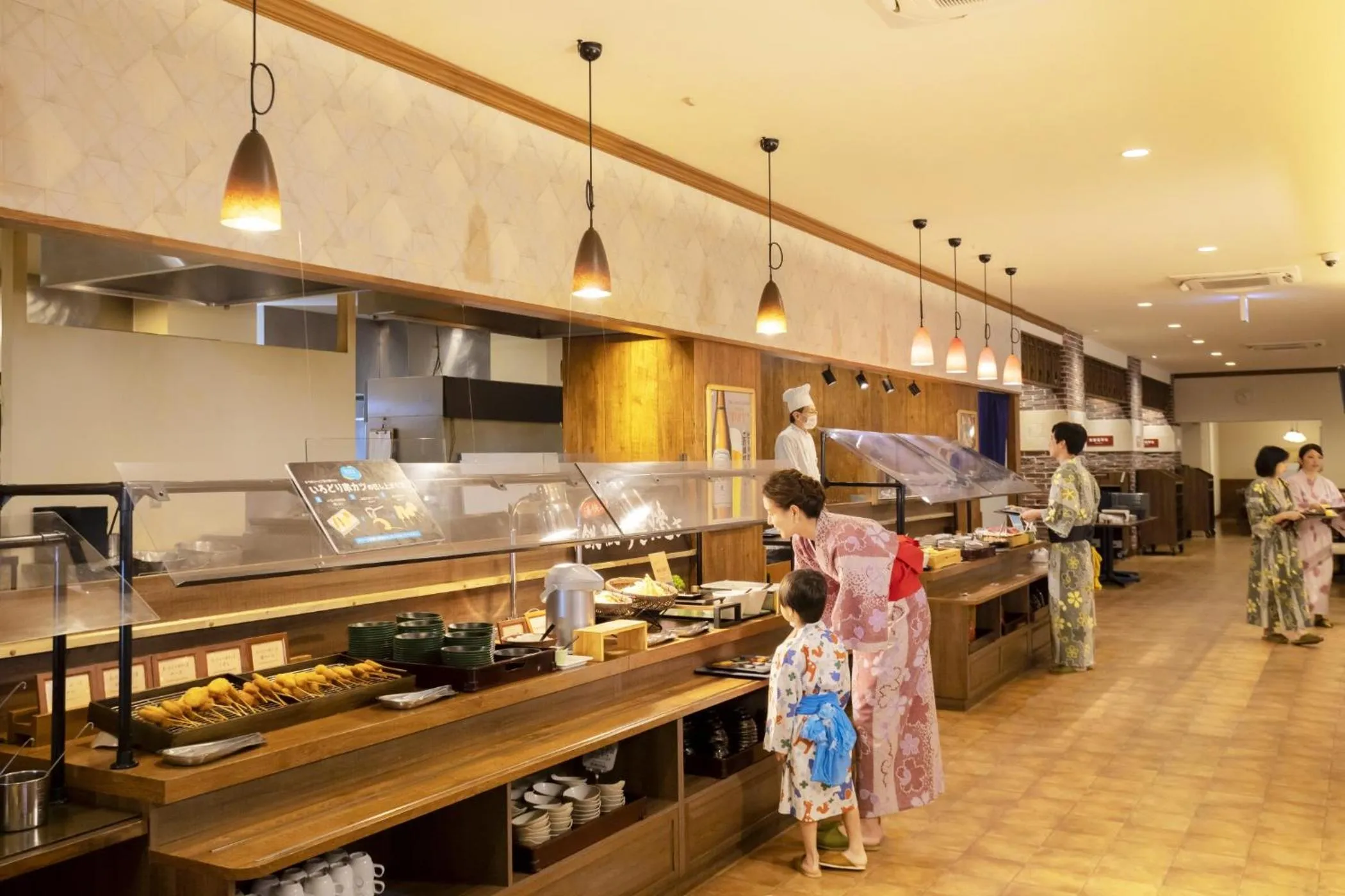 Restaurant/places to eat in Ooedo Onsen Monogatari Unzen Toyokan