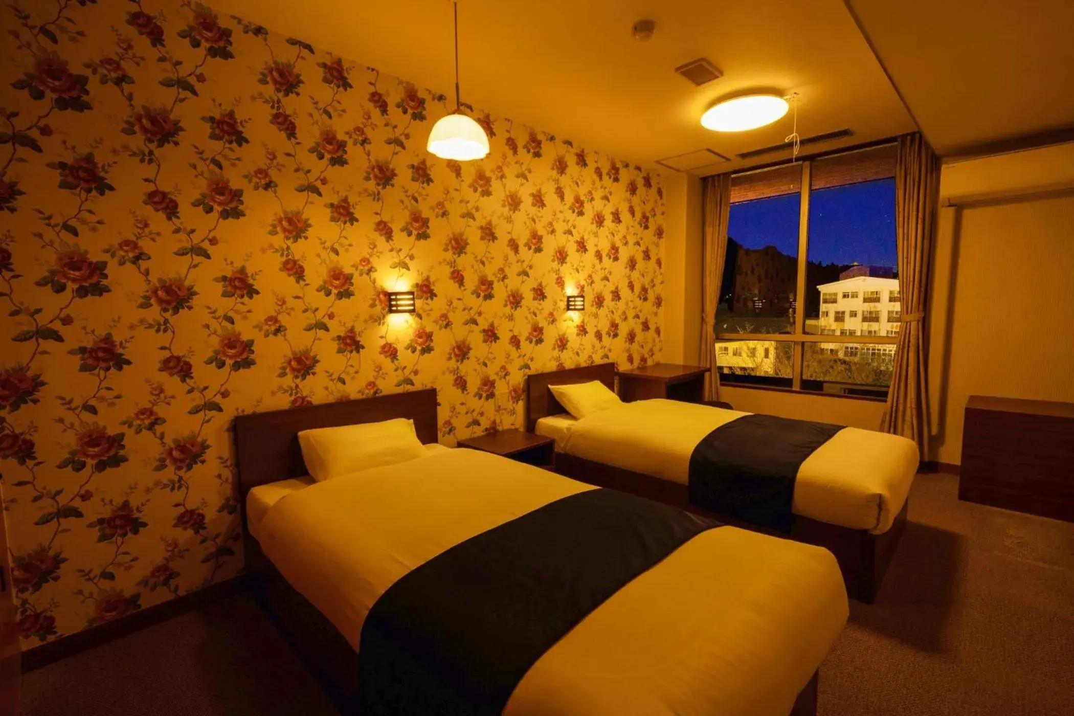 Standard Twin Room - single occupancy in Ooedo Onsen Monogatari Unzen Toyokan Standard Twin Room - single occupancy in Ooedo Onsen Monogatari Unzen Toyokan