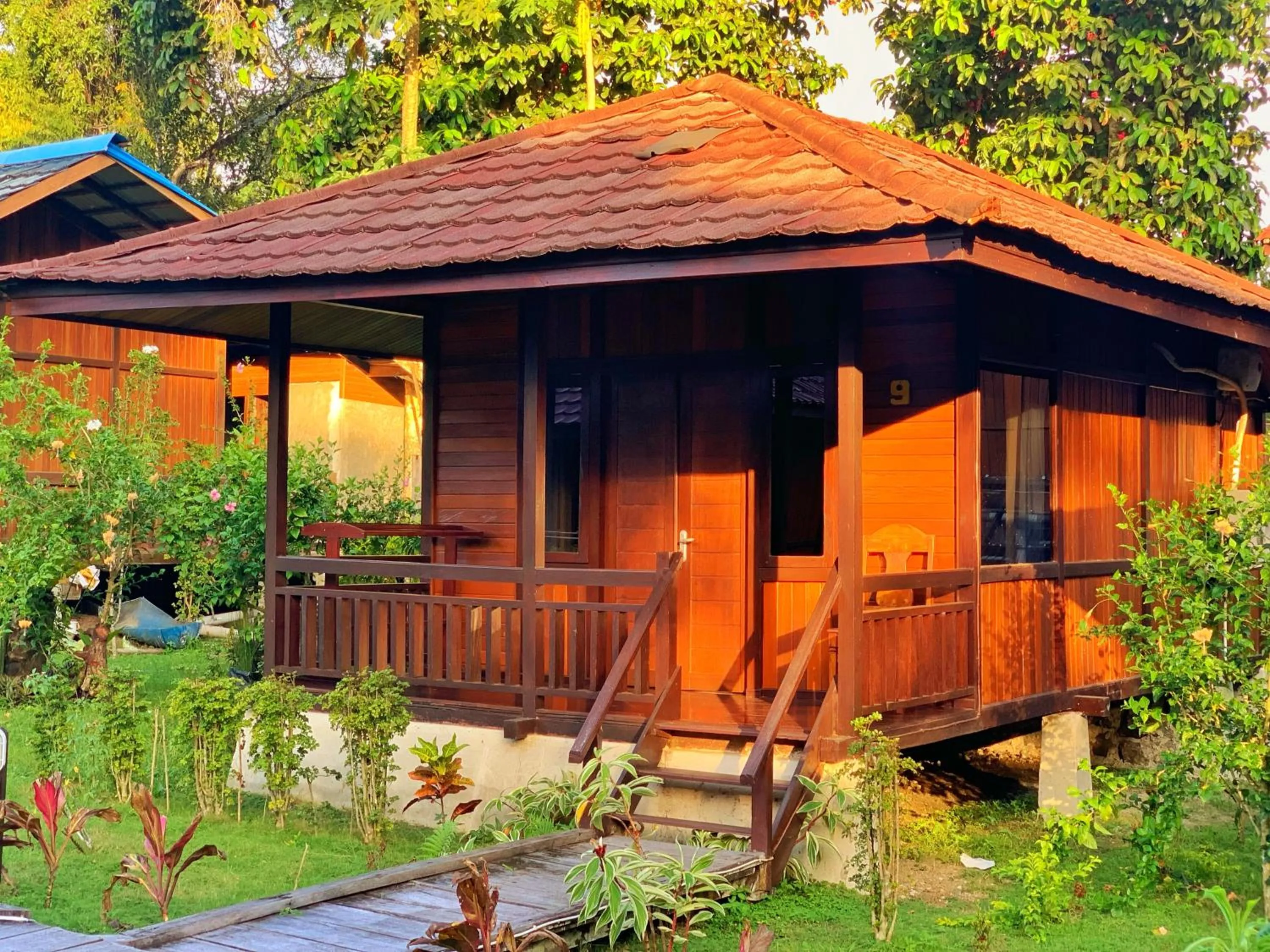 Garden in Coriana Dive Resort