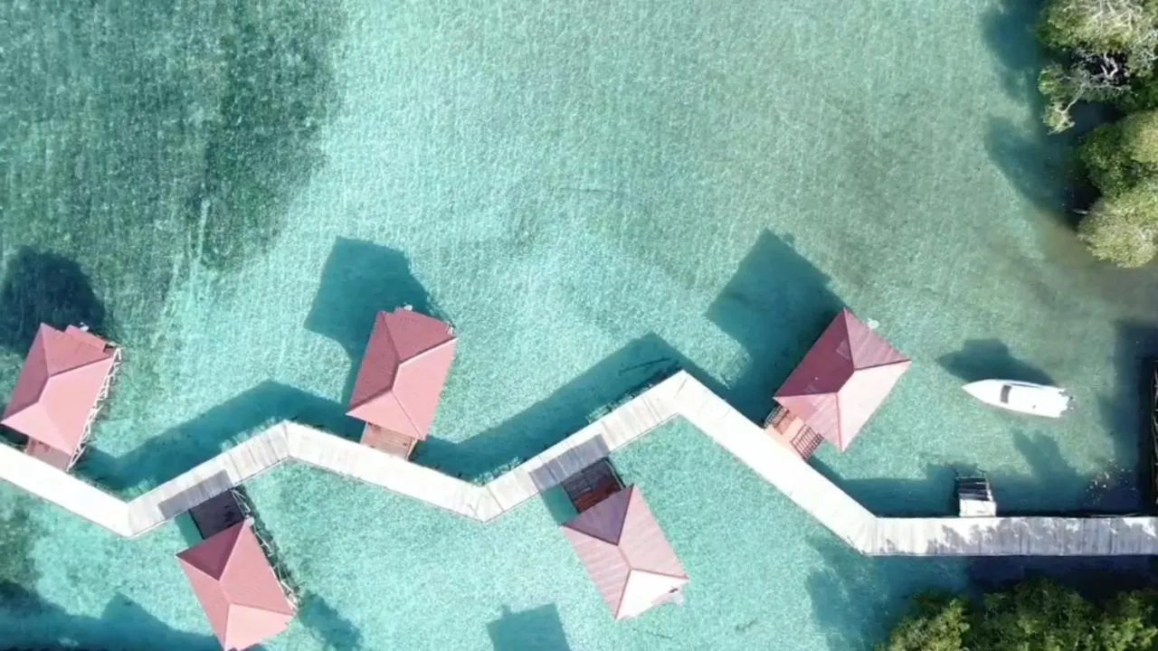 Bird's eye view in Coriana Dive Resort