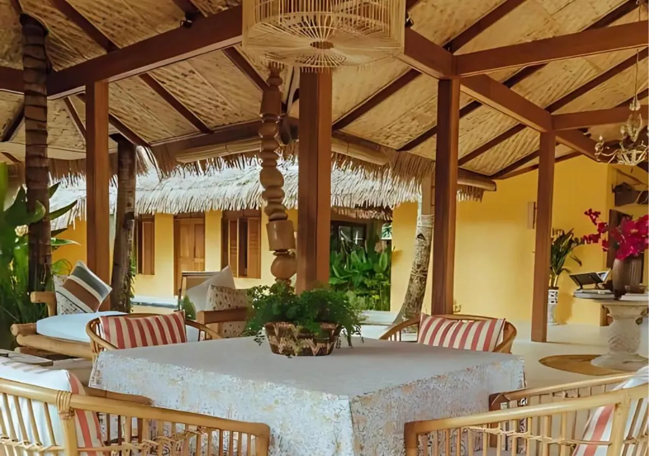 Seating area in INARA Siargao
