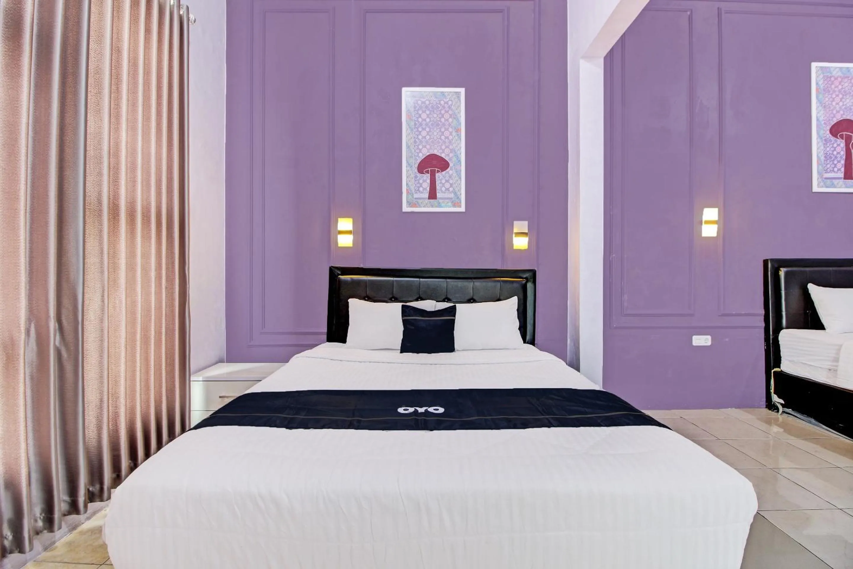 Bedroom in Capital O 92250 Hall & Guesthouse Kowapi Syariah