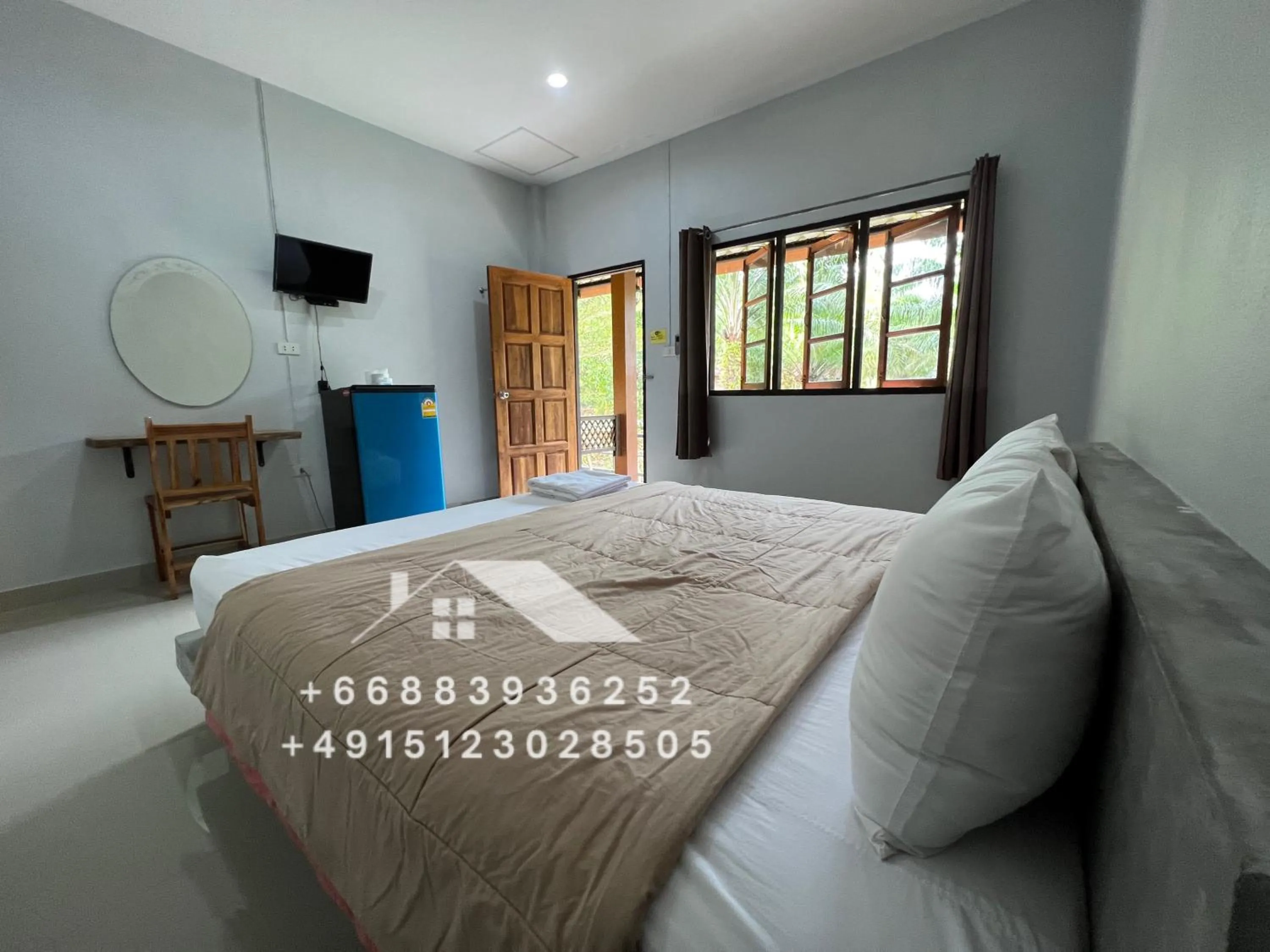 Bed in Khiang Khaolak ATV & Resort