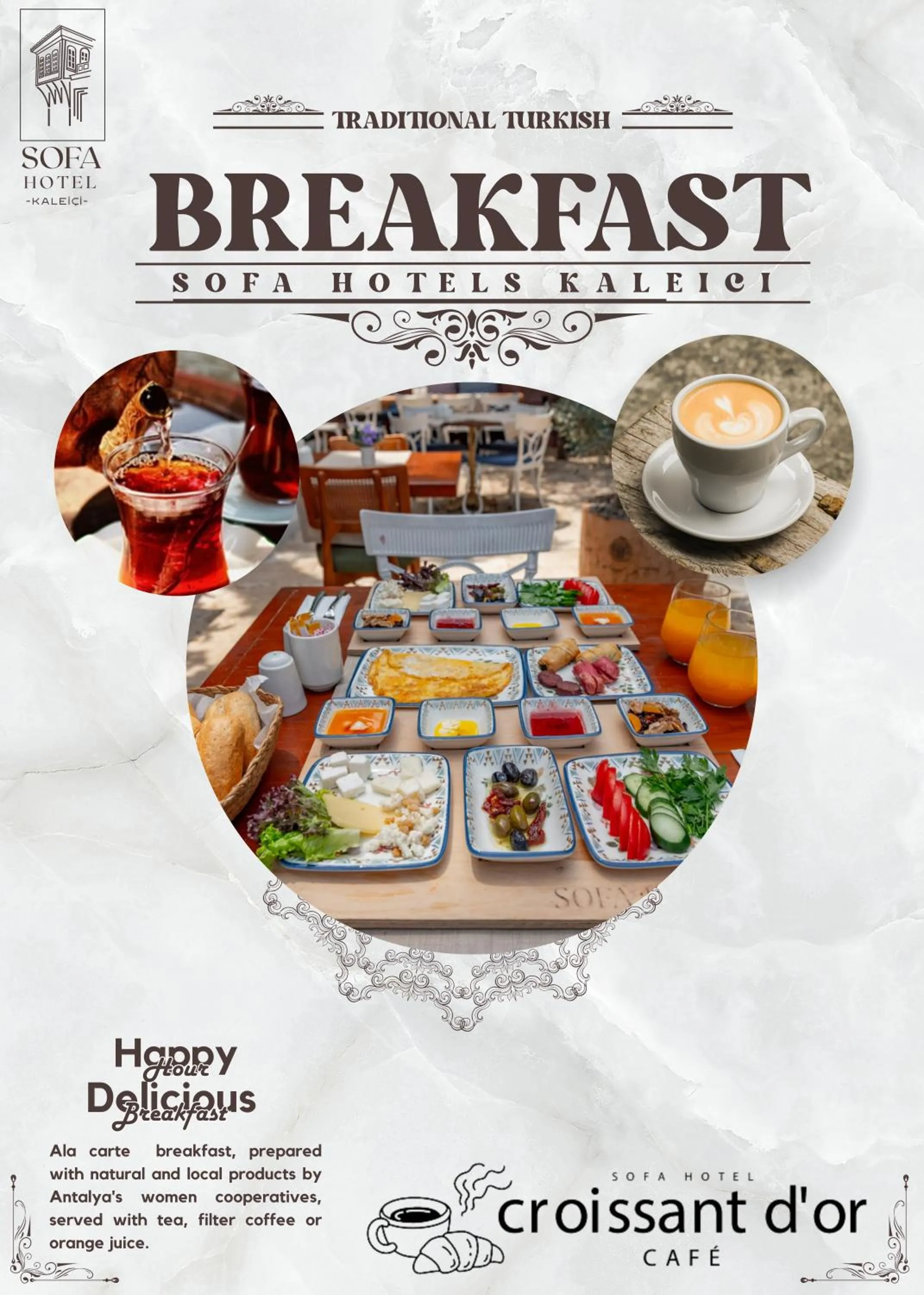 Restaurant/places to eat in Sofa Hotels Kaleiçi