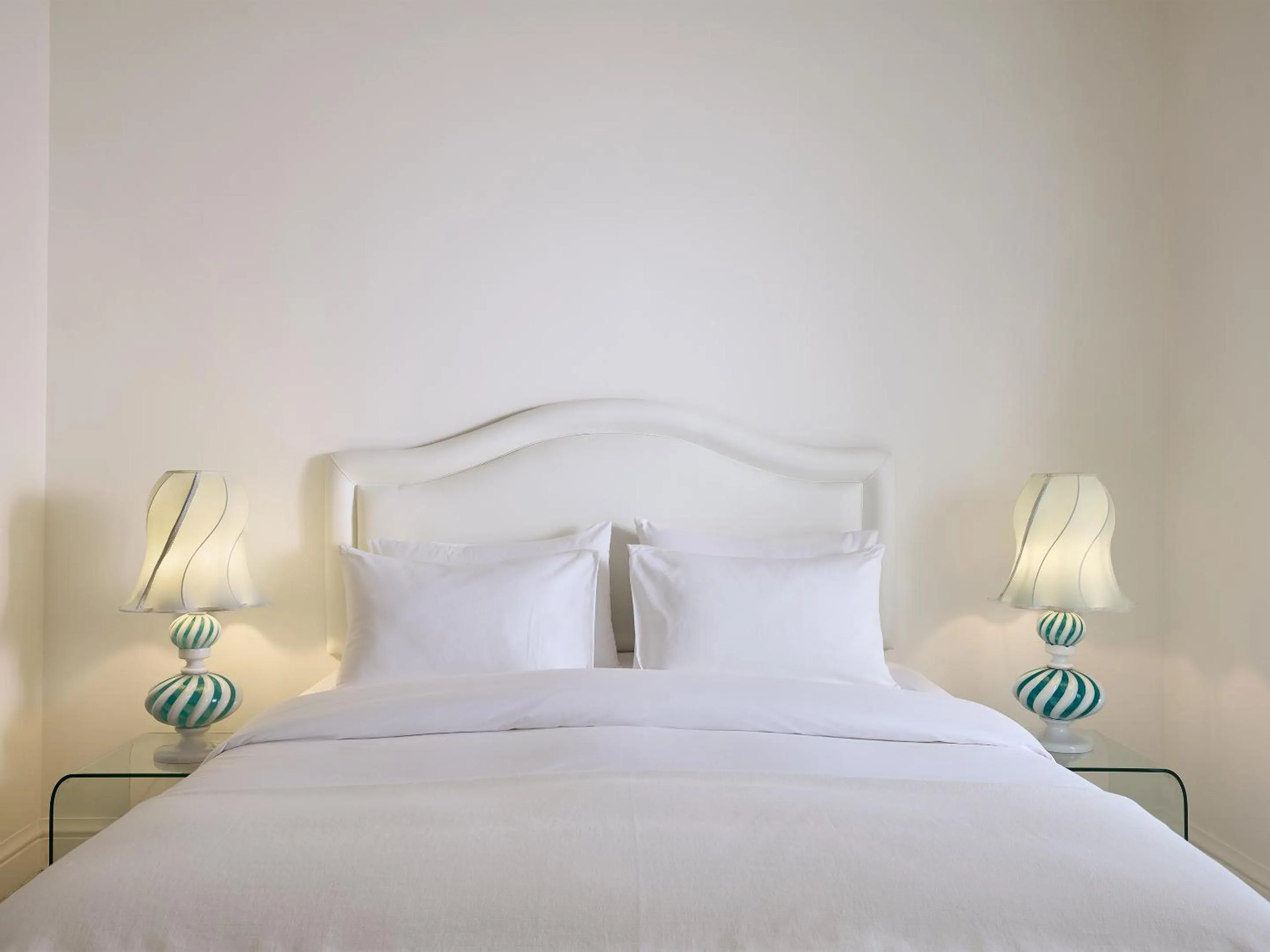 Bed in Grecotel Eva Palace