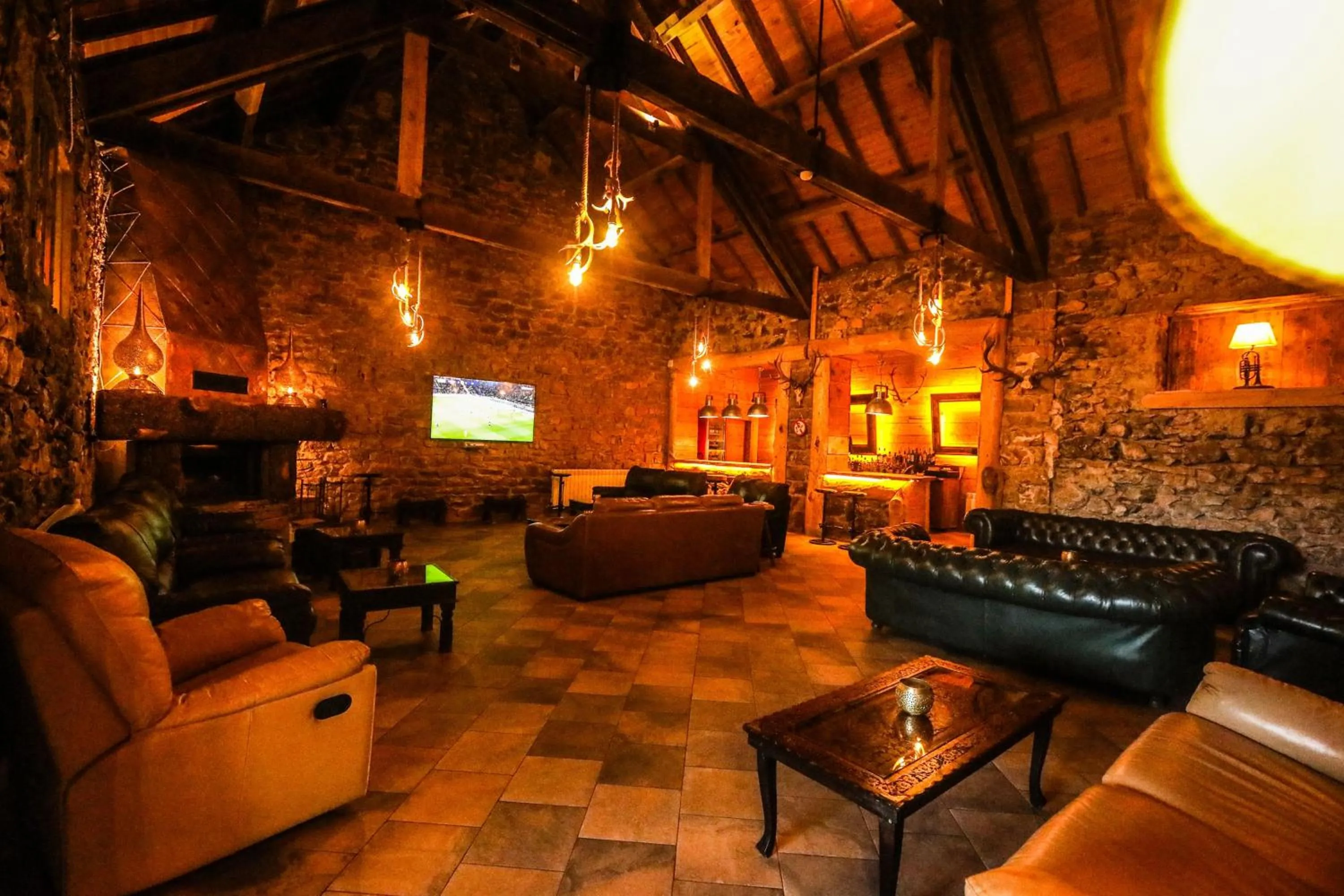 Lounge or bar in Hotel Xaluca Spa Aguelmame Sidi Ali