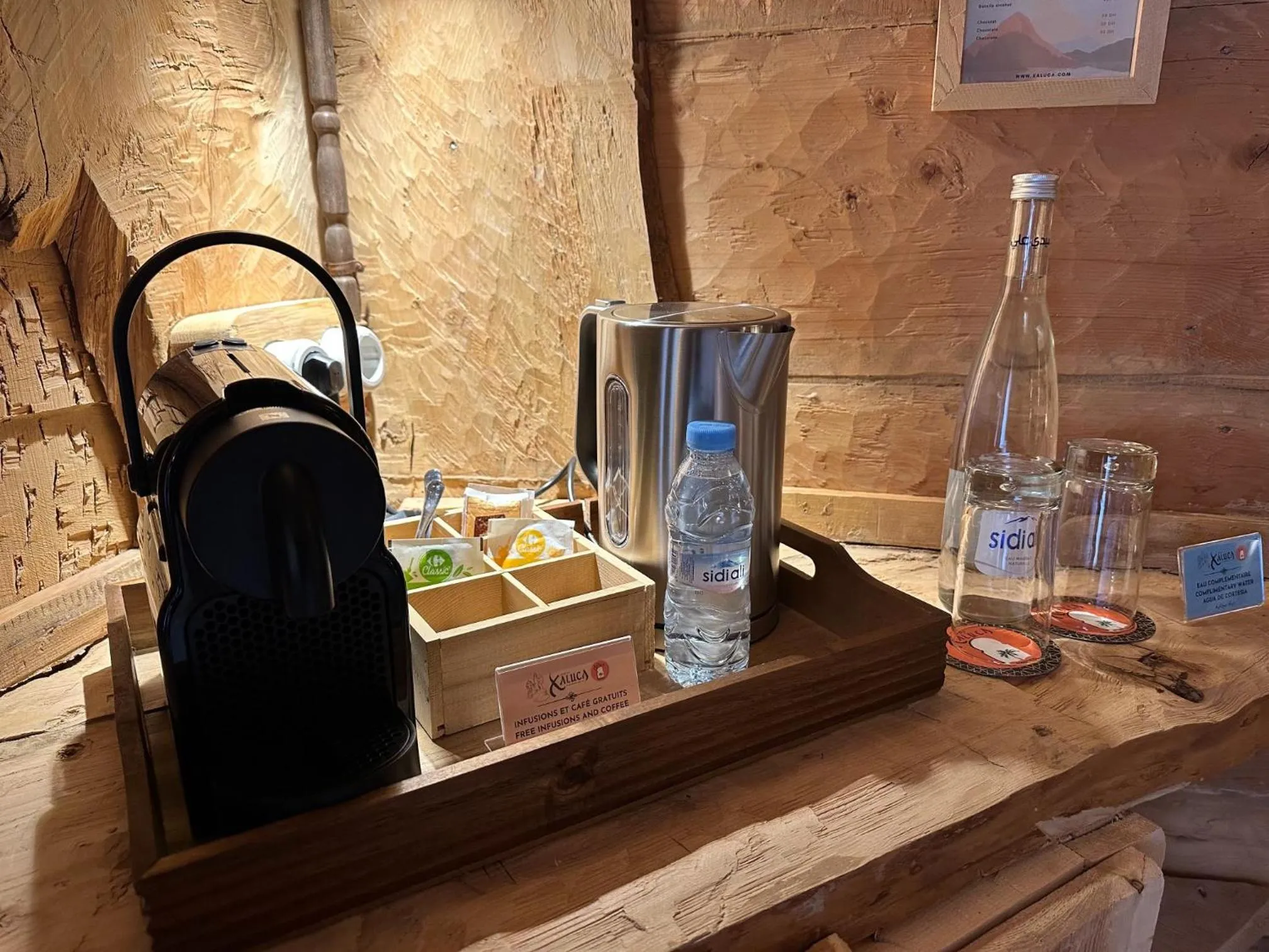 Coffee/tea facilities in Hotel Xaluca Spa Aguelmame Sidi Ali