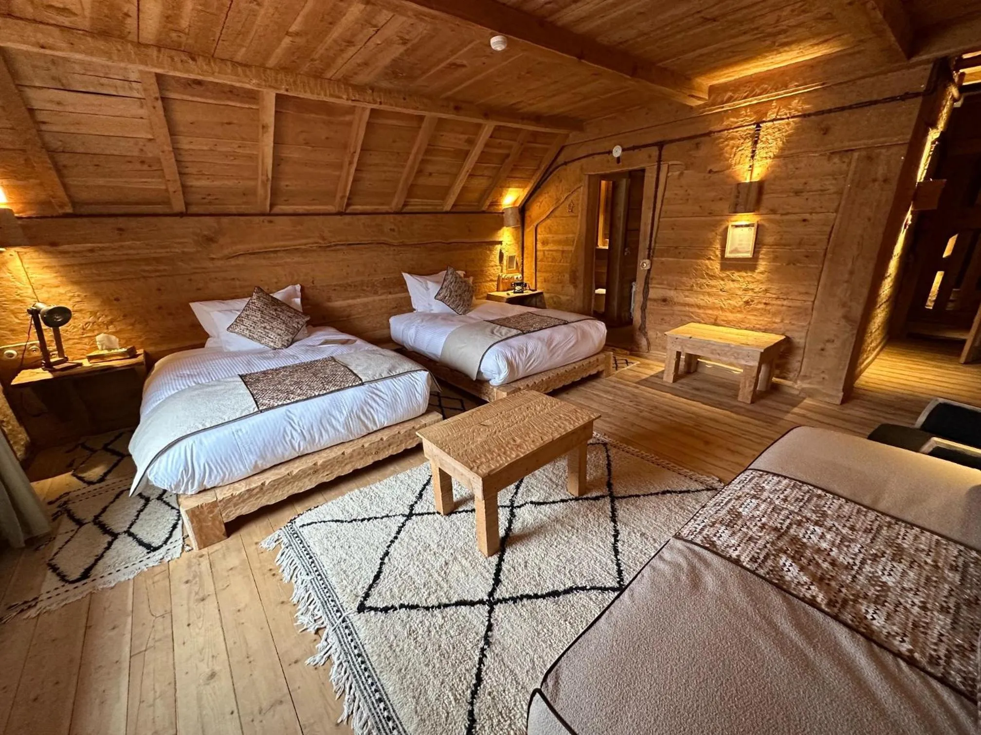 Bed in Hotel Xaluca Spa Aguelmame Sidi Ali