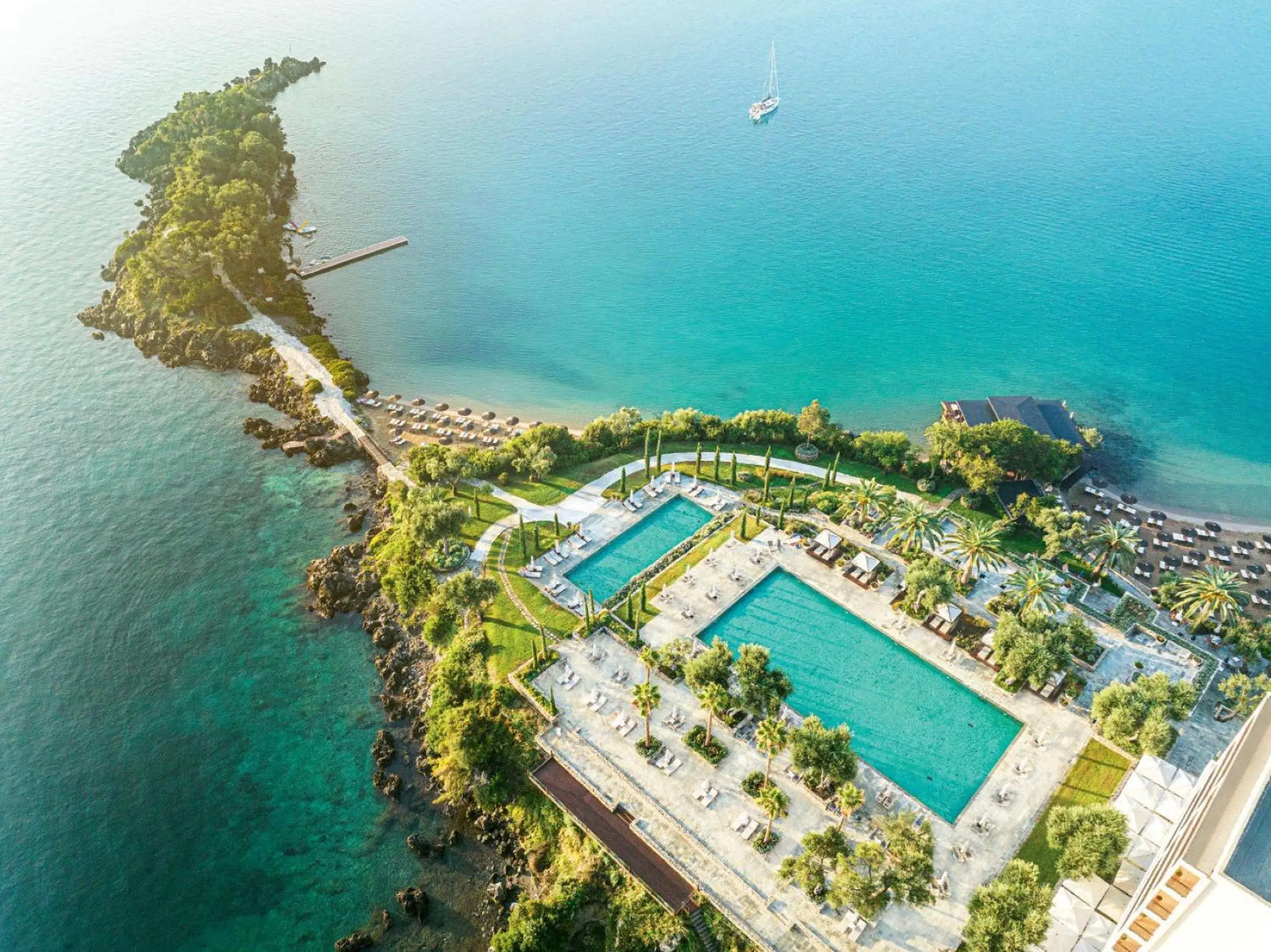 Swimming pool in Corfu Imperial, A Grecotel Resort to Live Swimming pool in Corfu Imperial, A Grecotel Resort to Live