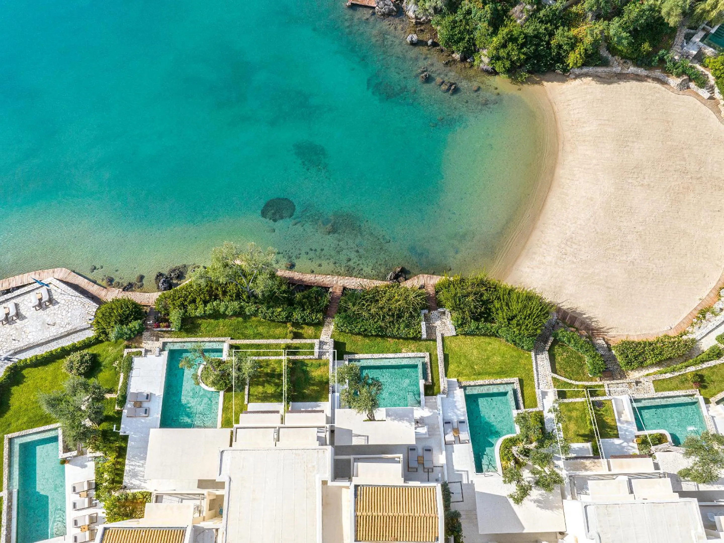 Bird's eye view in Corfu Imperial, A Grecotel Resort to Live
