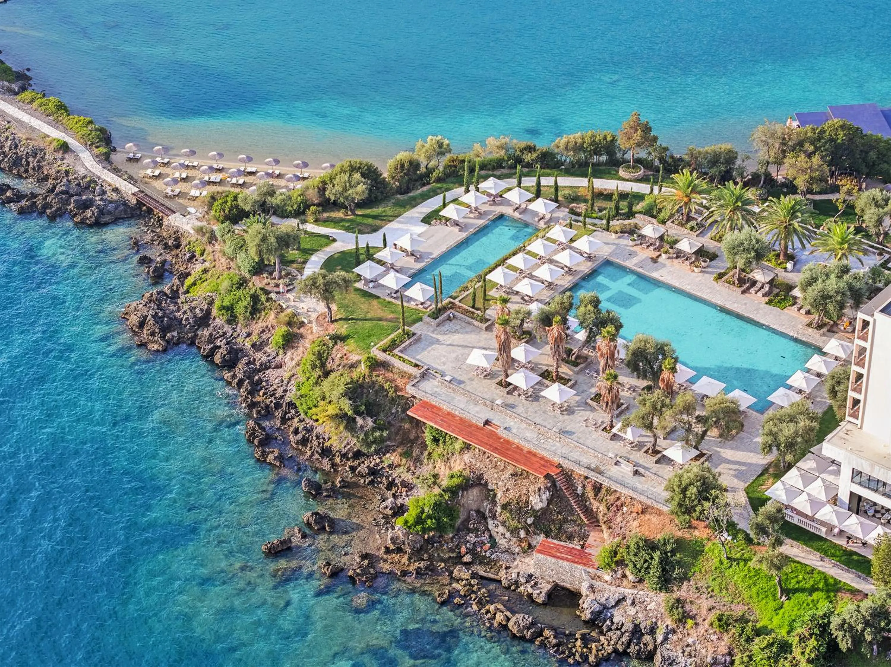 Swimming pool in Corfu Imperial, A Grecotel Resort to Live