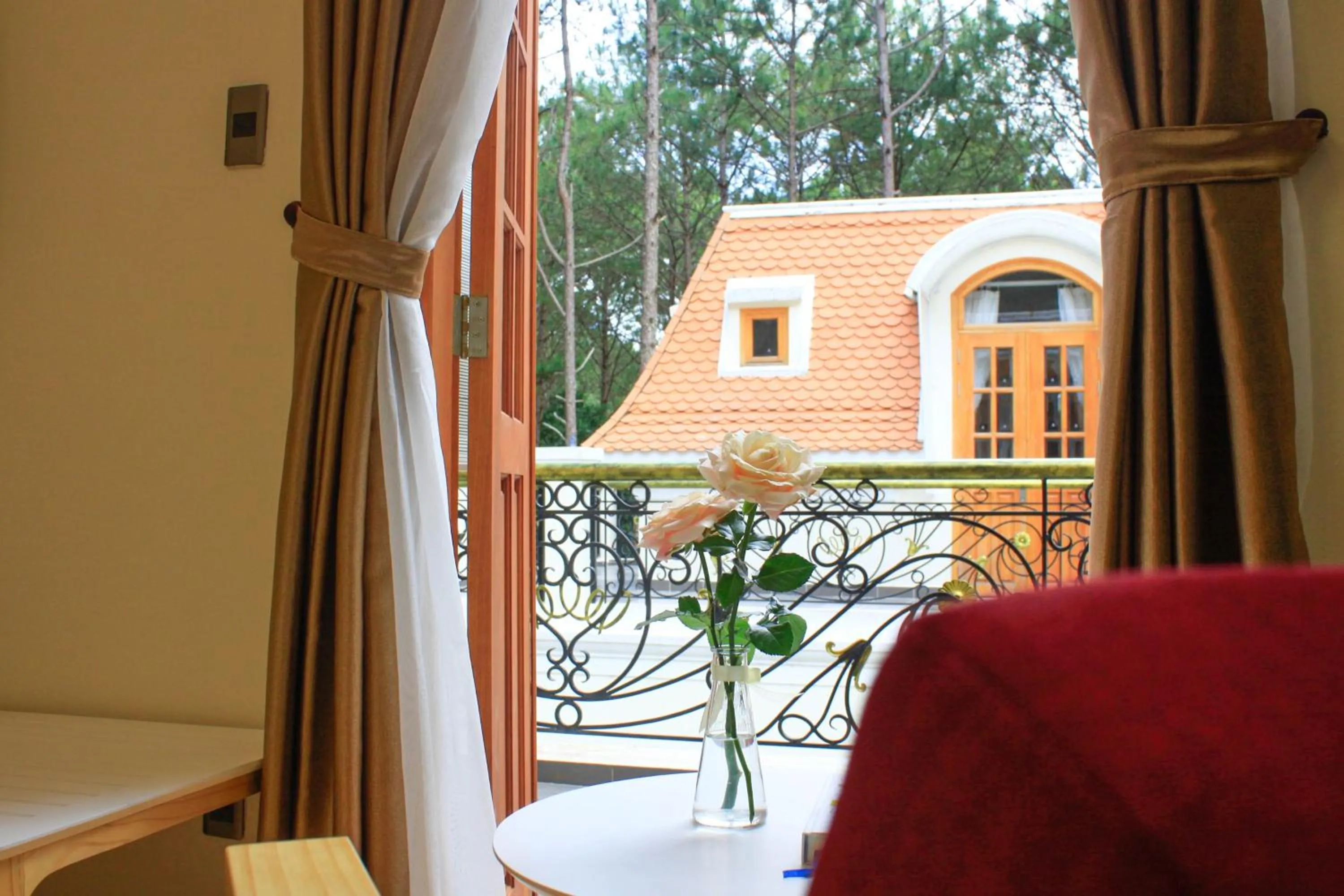 Balcony/Terrace in Omirita Resort Dalat