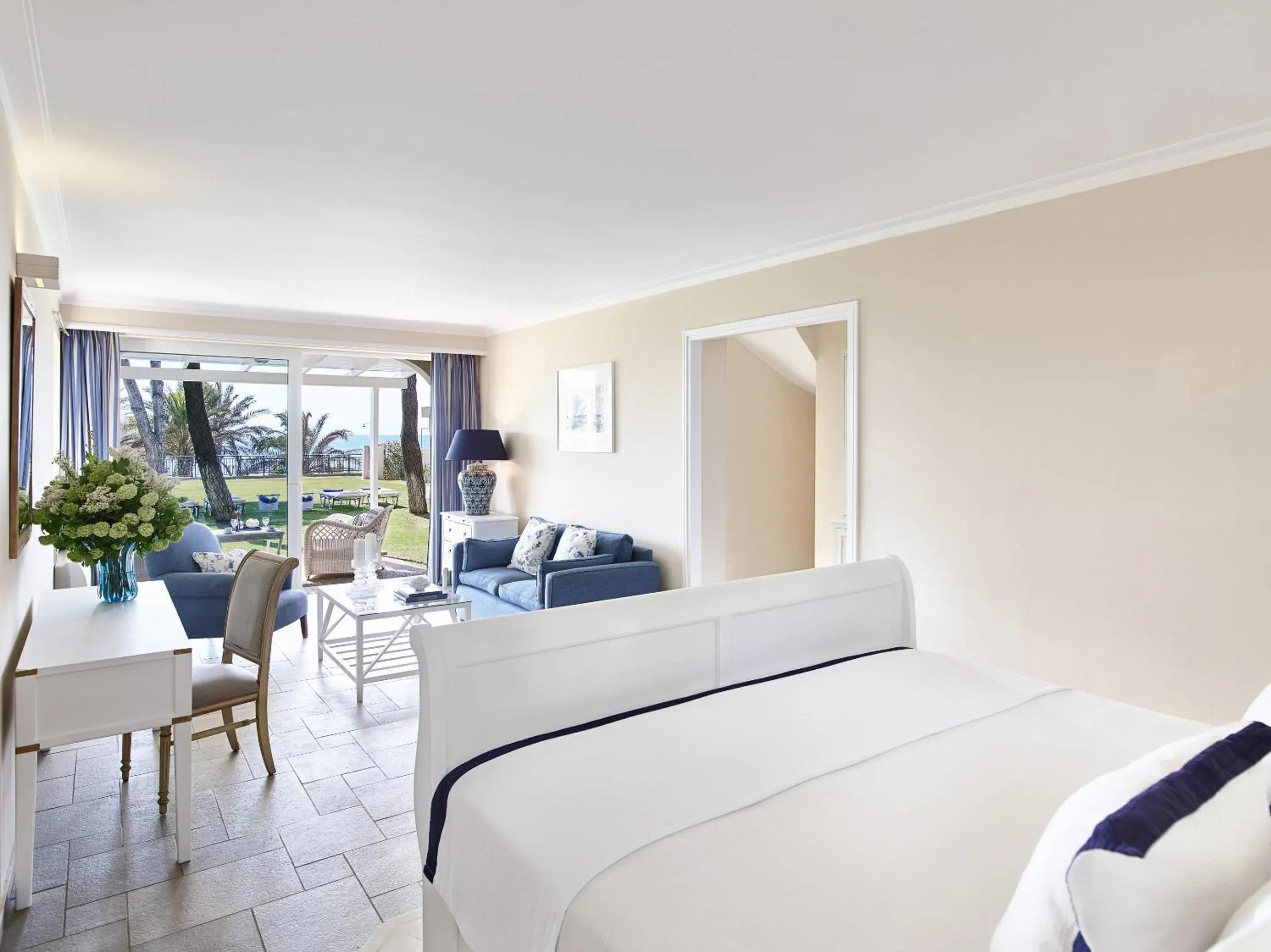 Deluxe Bungalow Sea View in Grecotel La Riviera at Riviera Olympia & Aqua Park Deluxe Bungalow Sea View in Grecotel La Riviera at Riviera Olympia & Aqua Park