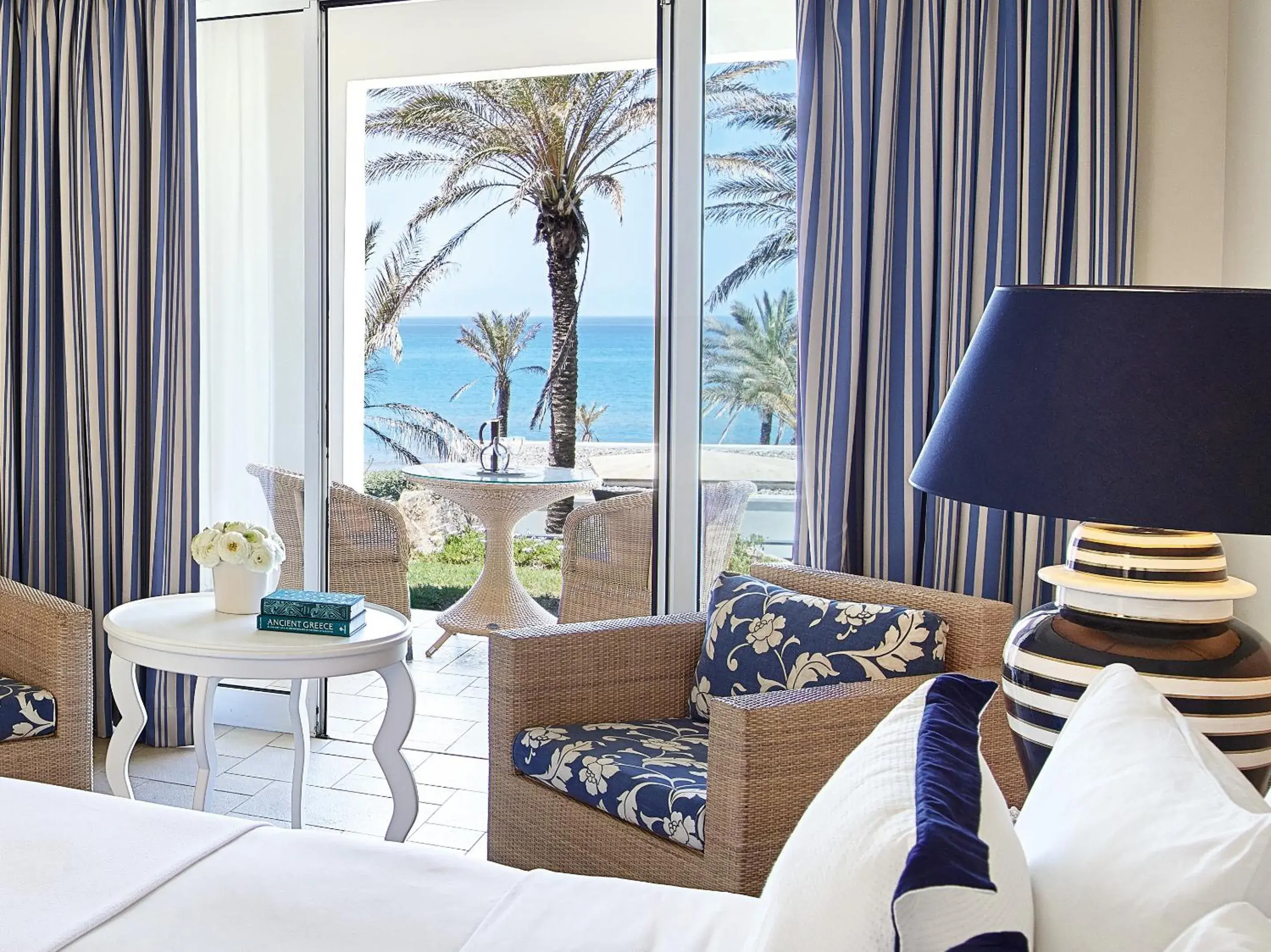 Superior Bungalow Sea View in Grecotel La Riviera at Riviera Olympia & Aqua Park Superior Bungalow Sea View in Grecotel La Riviera at Riviera Olympia & Aqua Park