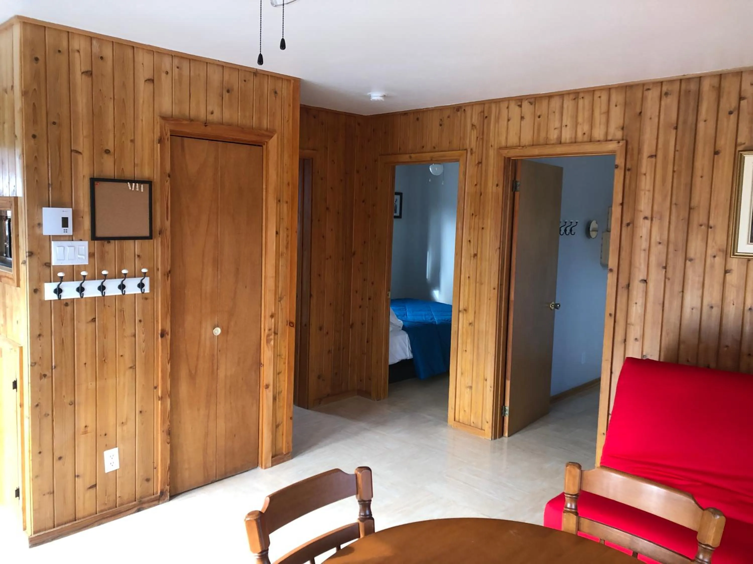 Living room in Chalets les chanterelles de Forillon