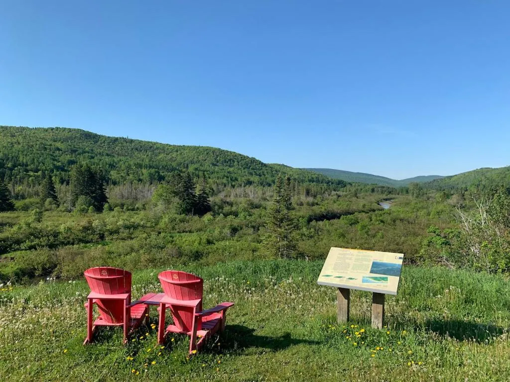 Natural landscape in Chalets les chanterelles de Forillon