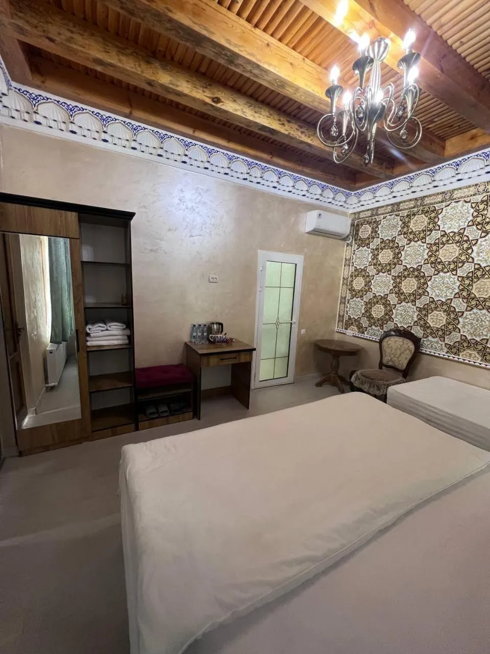 Photo of the whole room, Bed in Central Asia Hotel