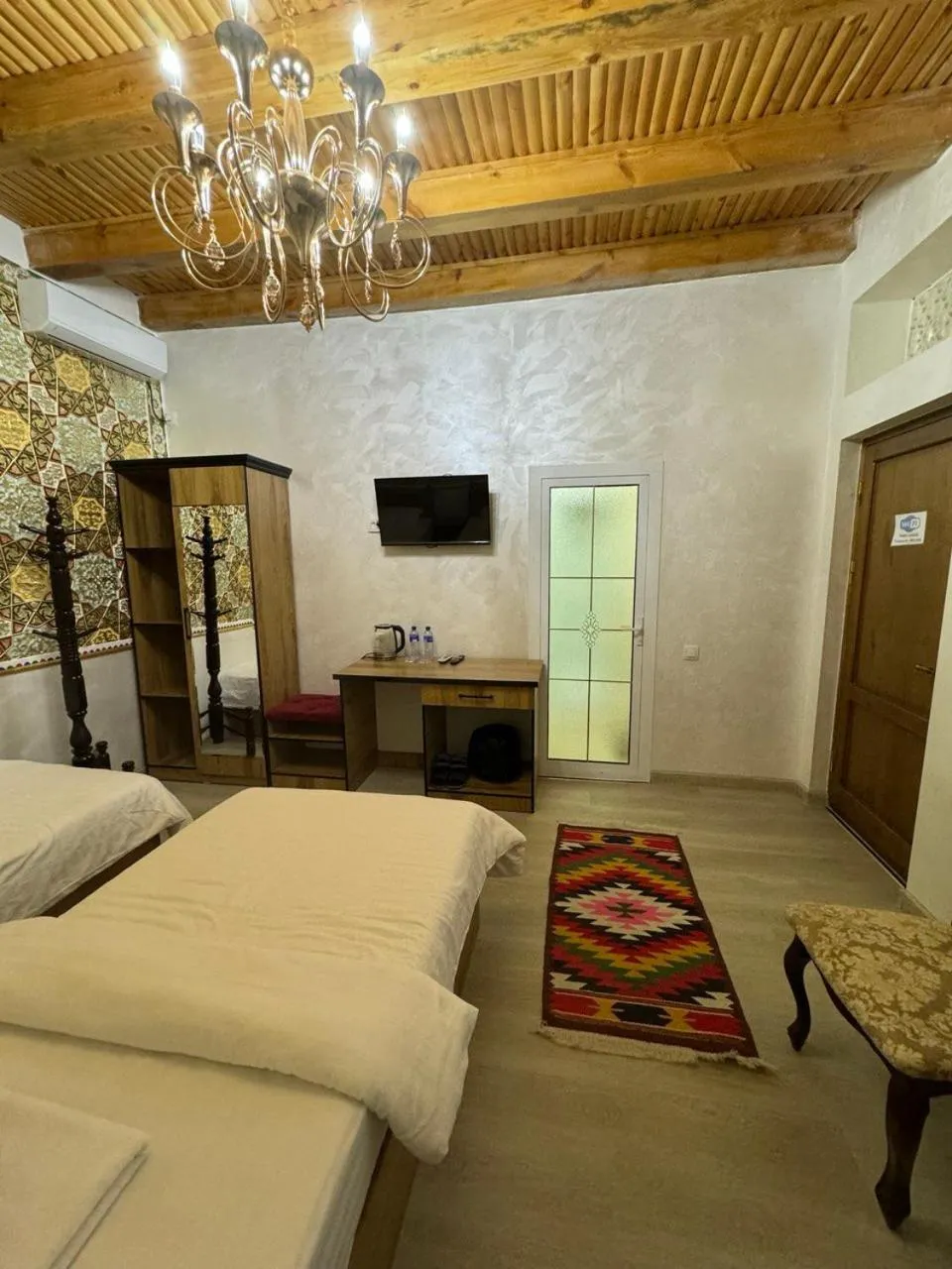 Photo of the whole room, Bed in Central Asia Hotel