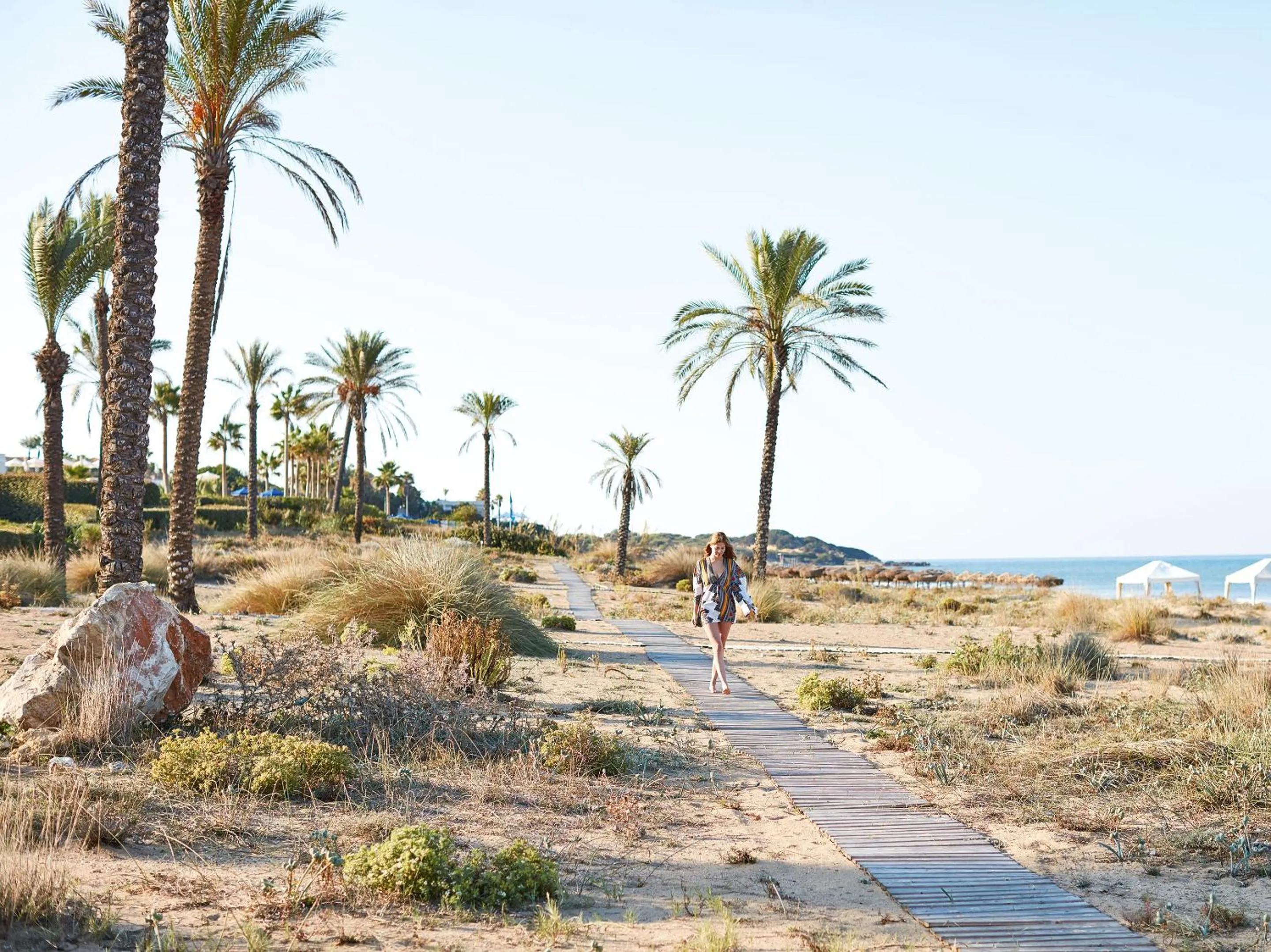 Natural landscape in Mandola Rosa at Riviera Olympia, A Grecotel Resort to Live
