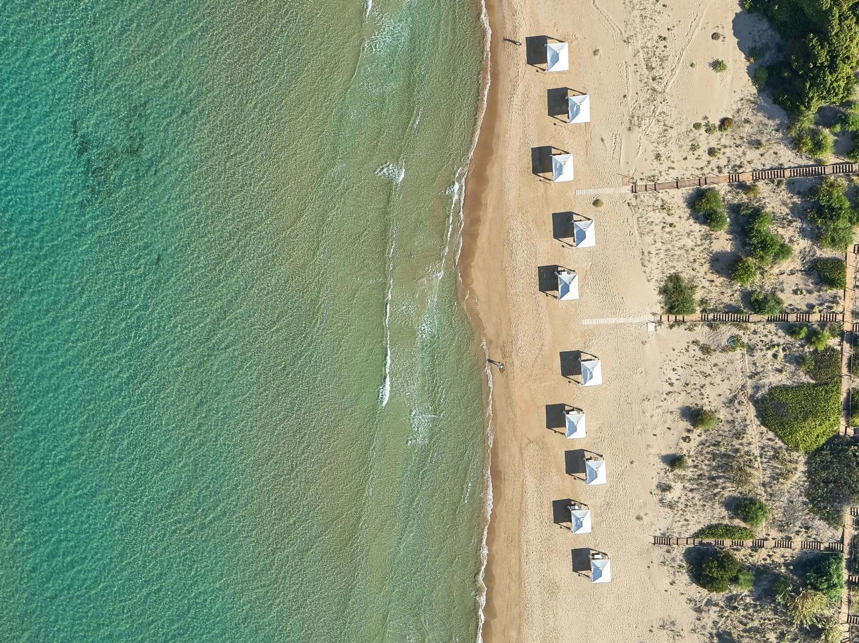 Natural landscape in Mandola Rosa at Riviera Olympia, A Grecotel Resort to Live
