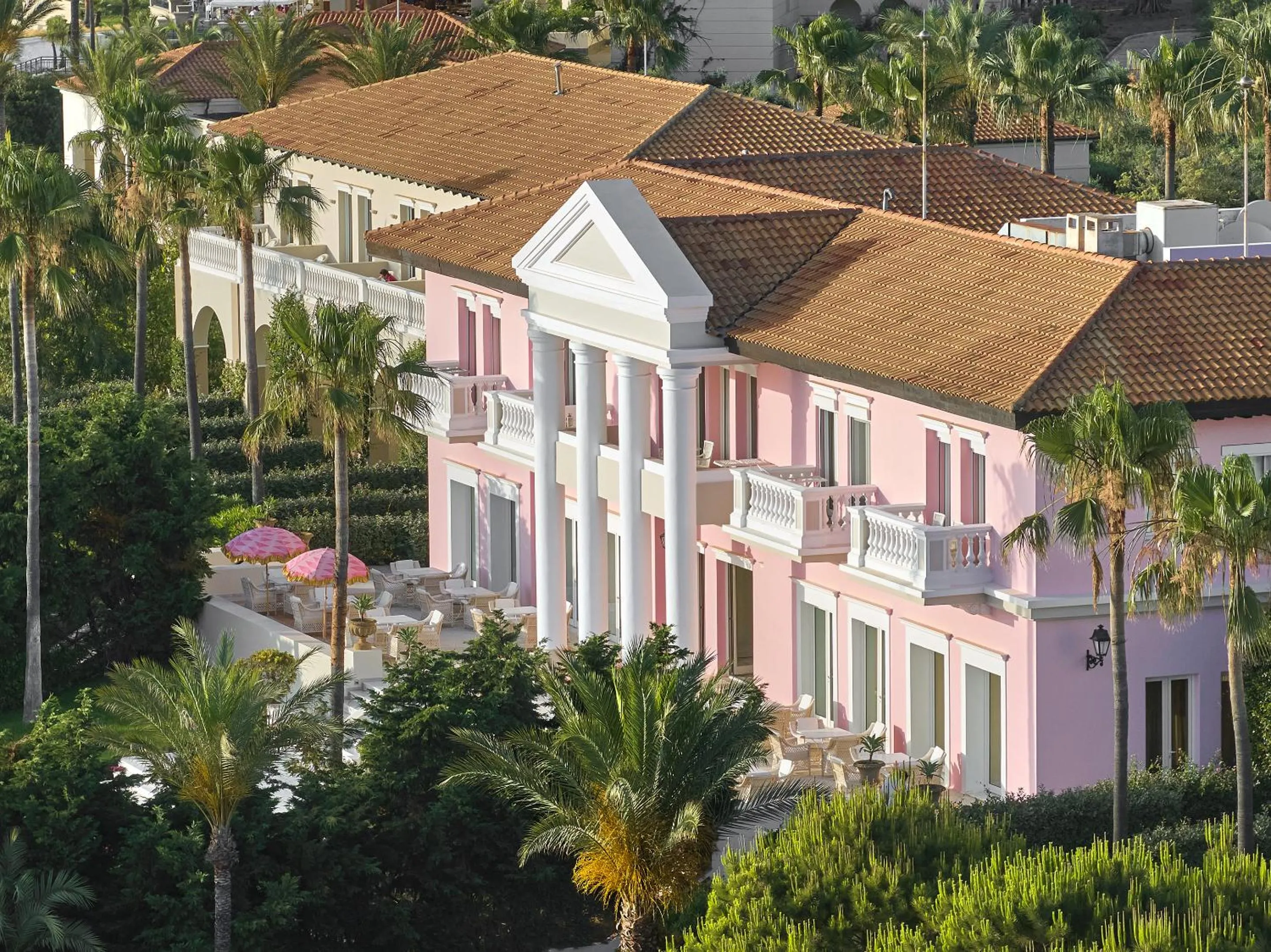 Property building in Mandola Rosa at Riviera Olympia, A Grecotel Resort to Live